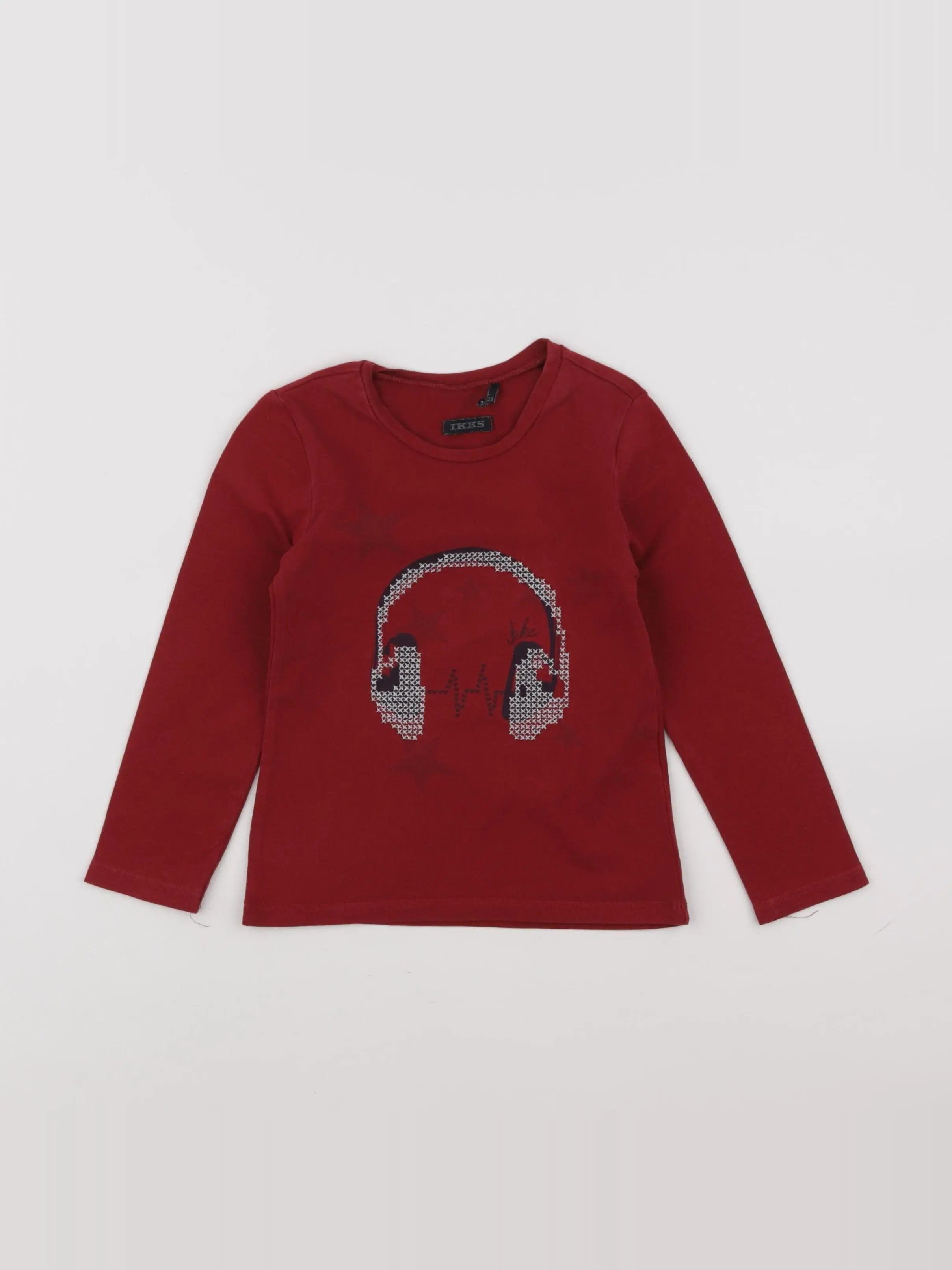 IKKS - tee-shirt rouge - 3 ans