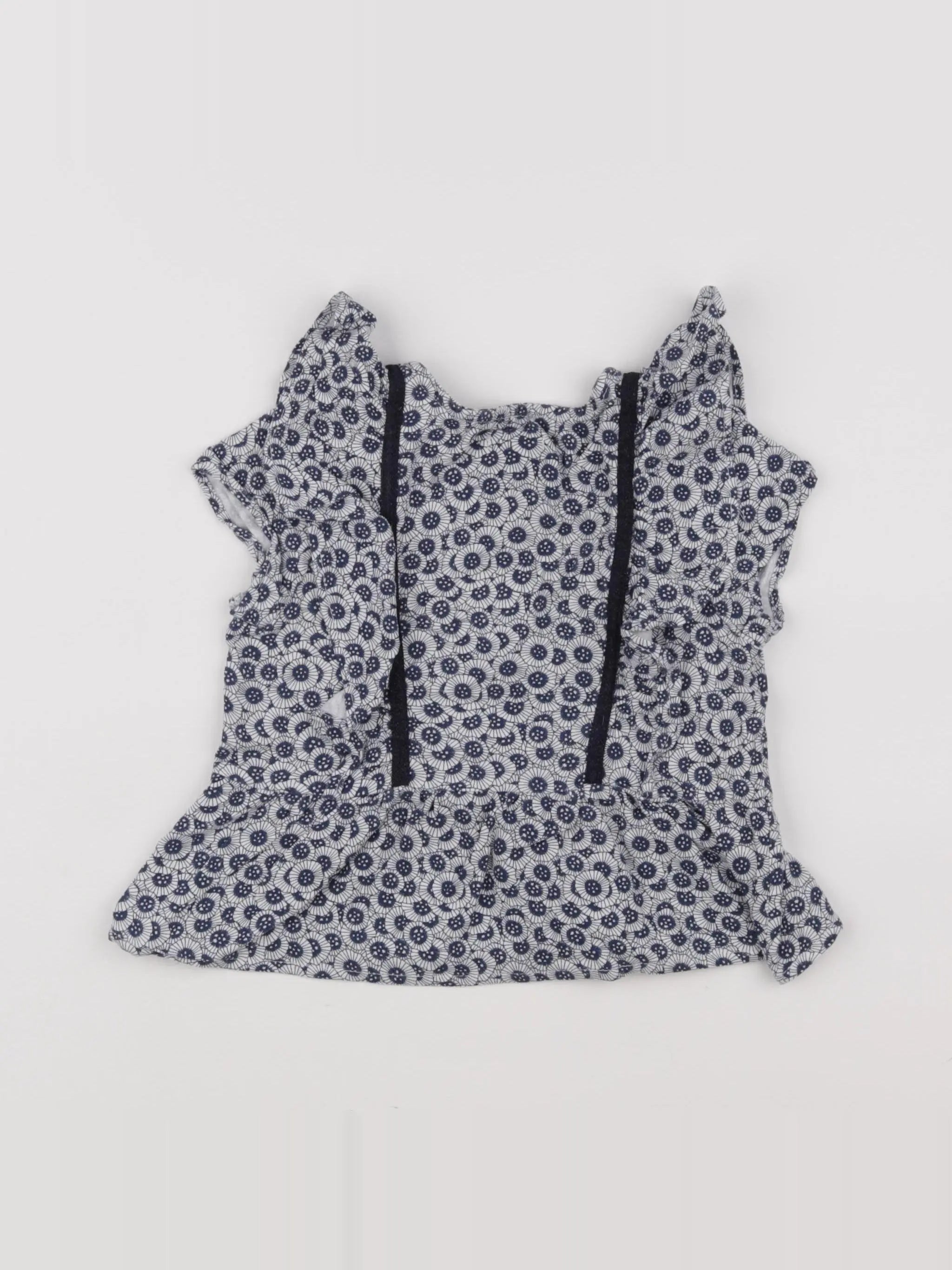 IKKS - blouse blanc, bleu - 4 ans