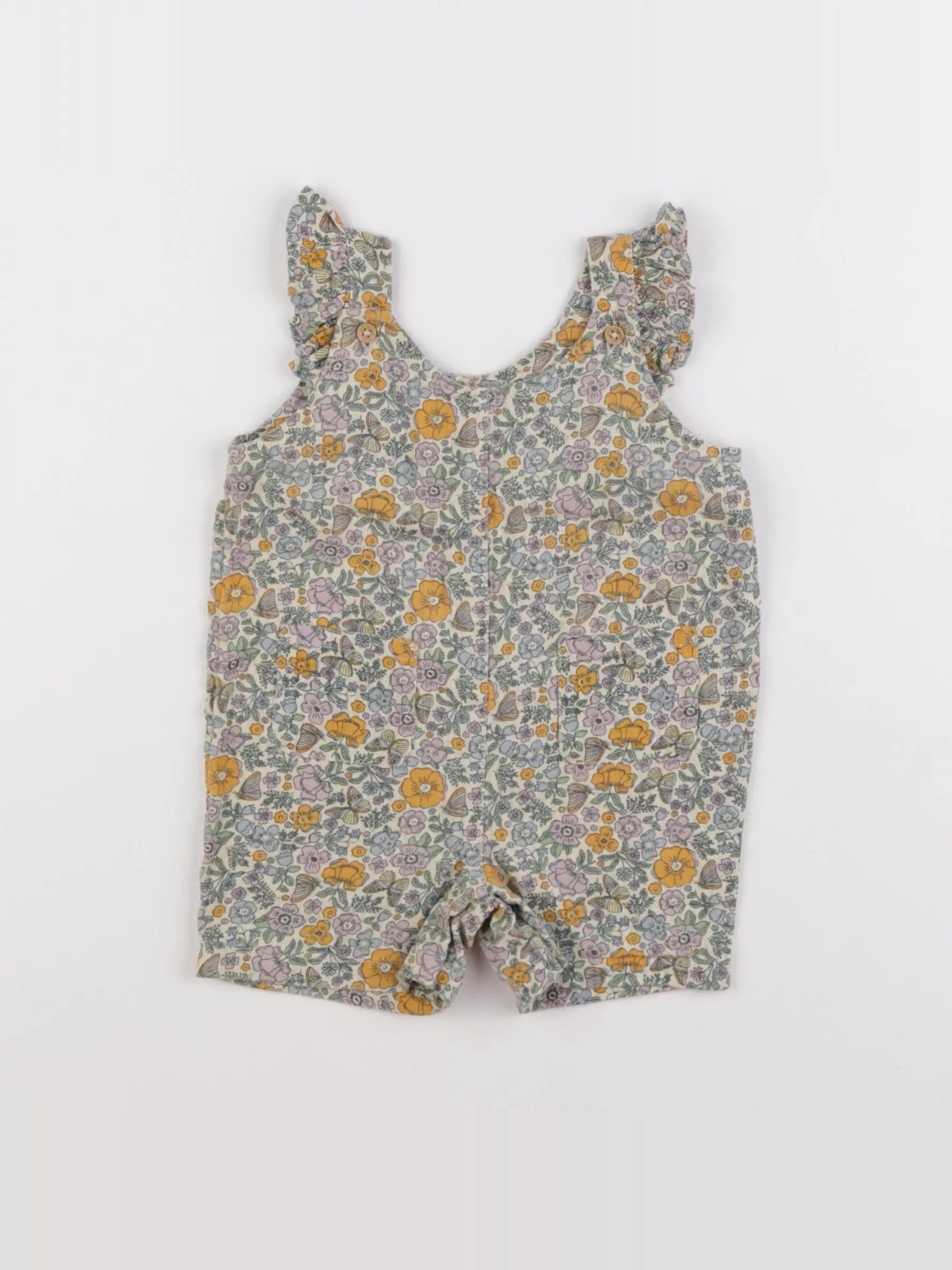 Boutchou - combinaison multicolore - 6 mois