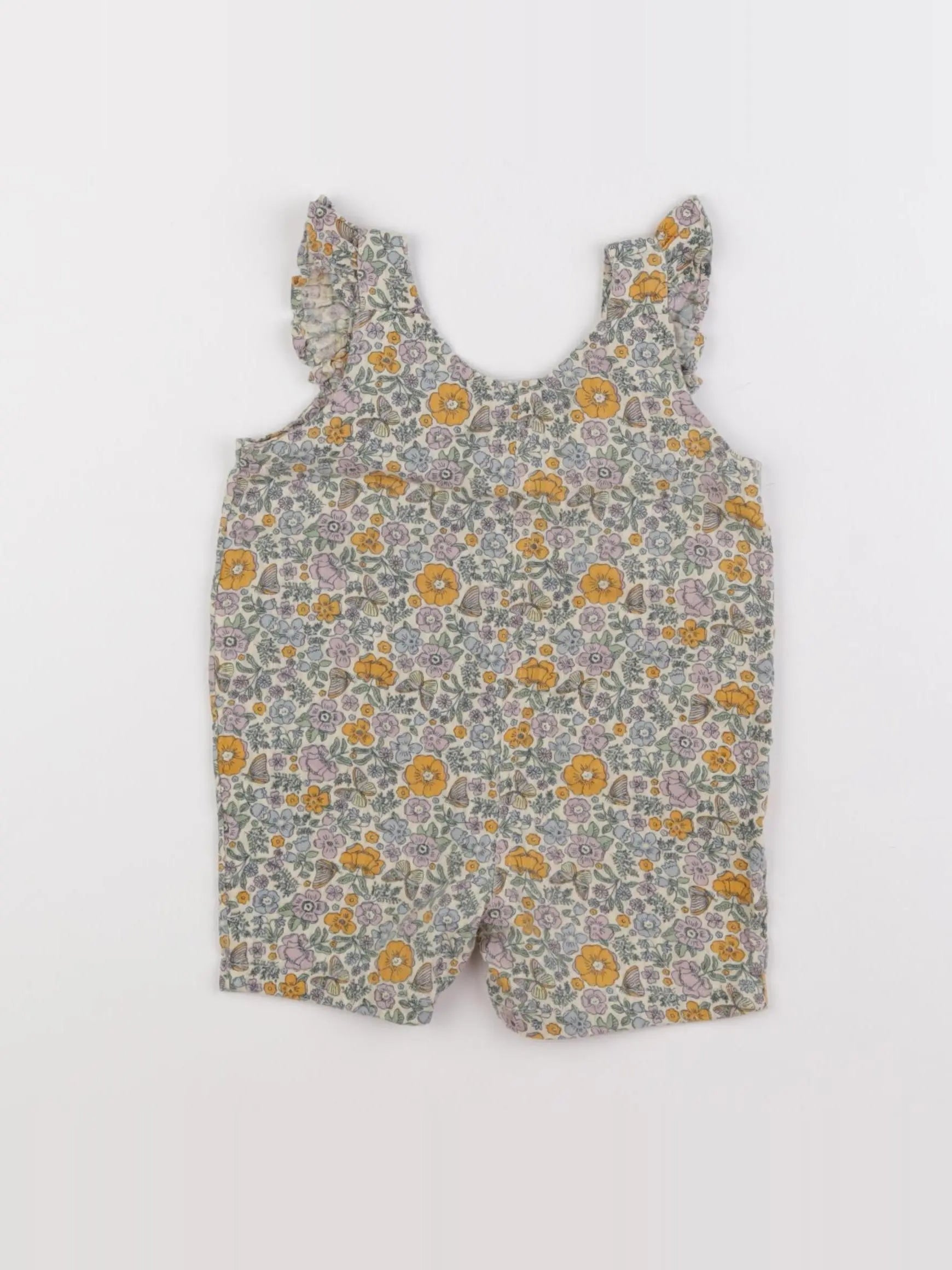 Boutchou - combinaison multicolore - 6 mois