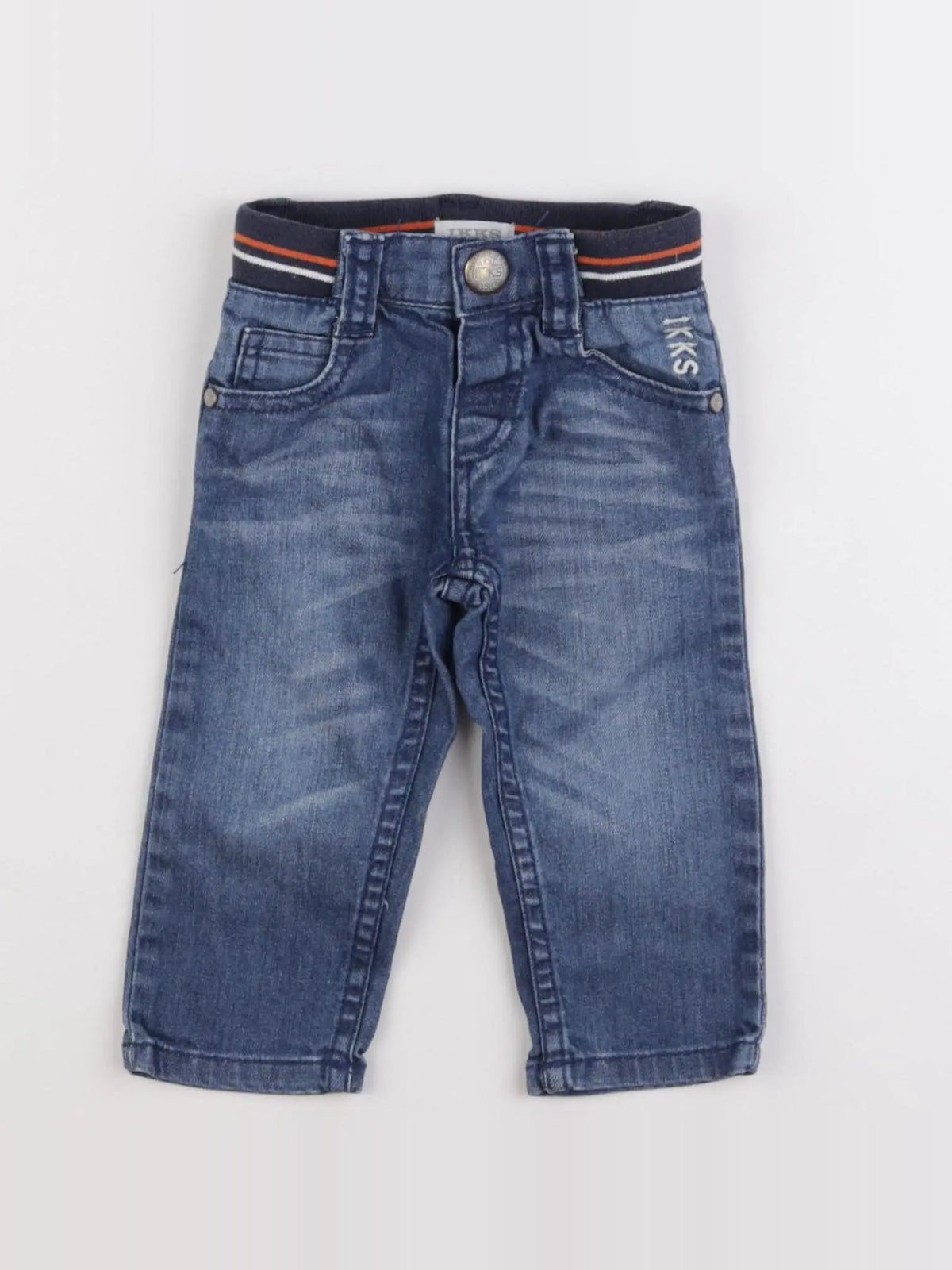 IKKS - jean bleu - 6 mois