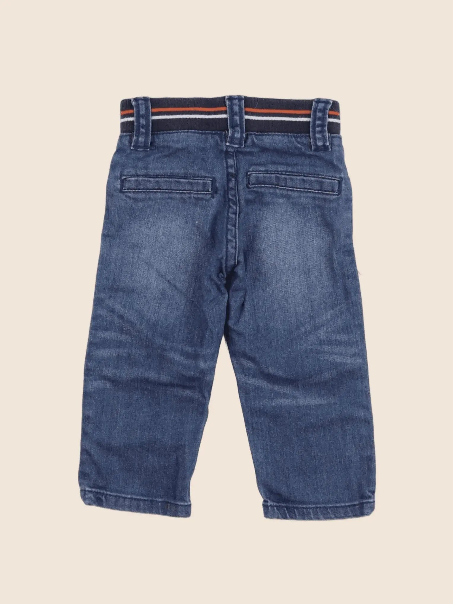 IKKS - jean bleu - 6 mois