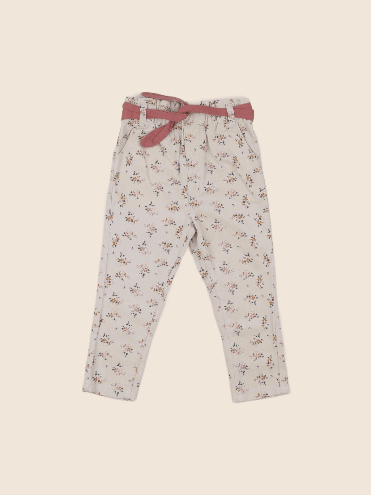 Vertbaudet - jean beige - 24 mois