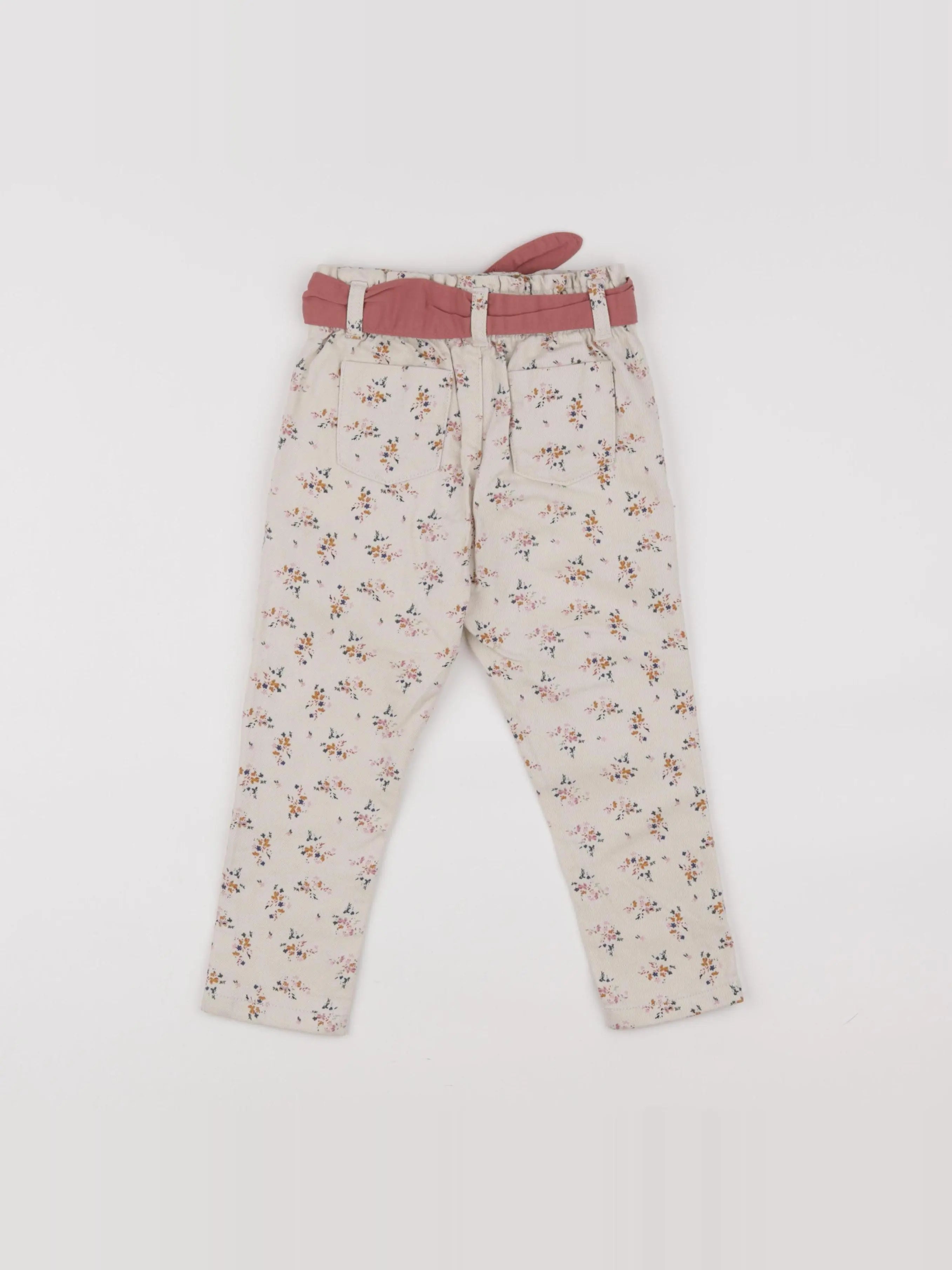 Vertbaudet - jean beige - 24 mois