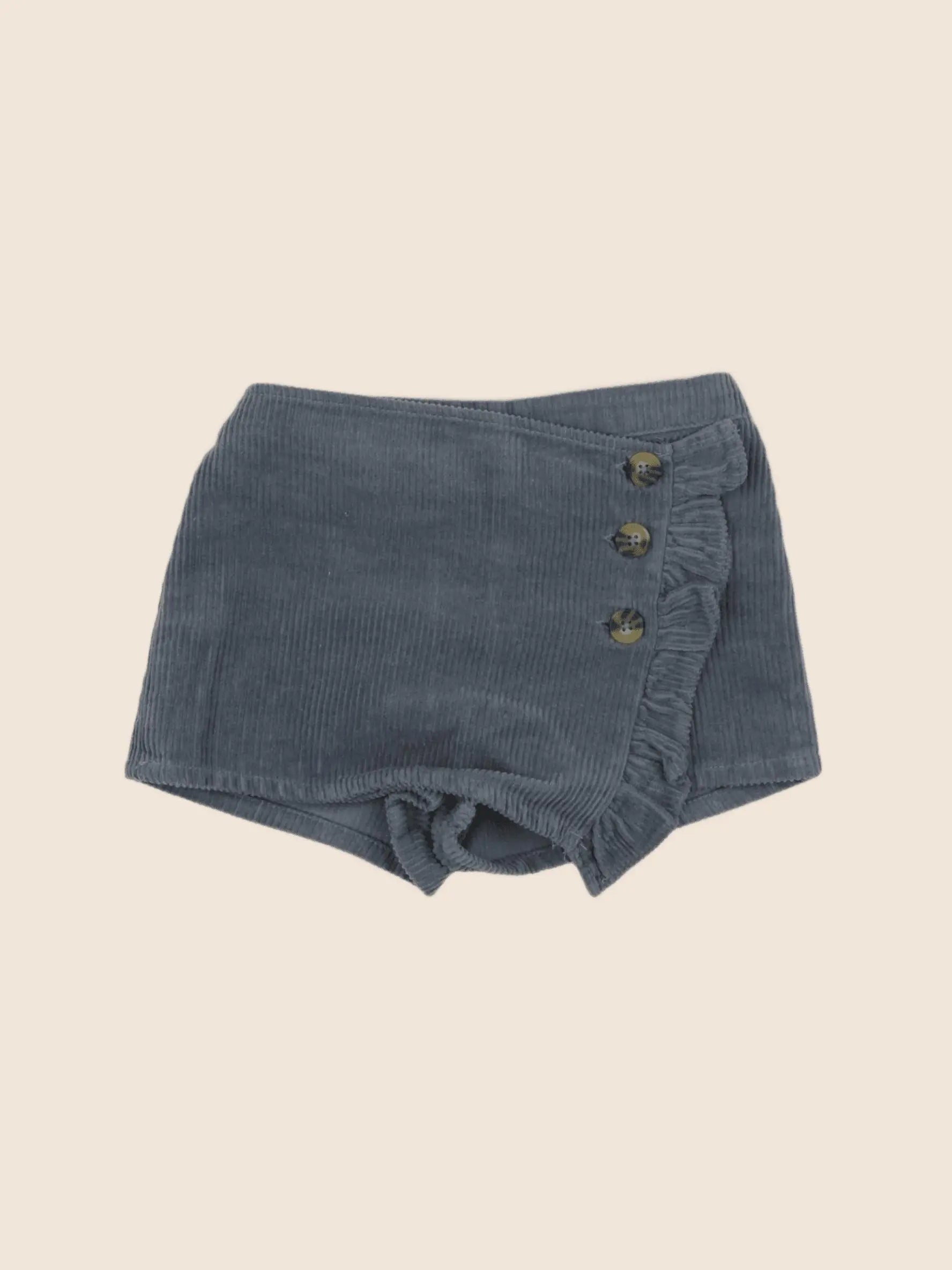 Vertbaudet - jupe short vert - 2 ans