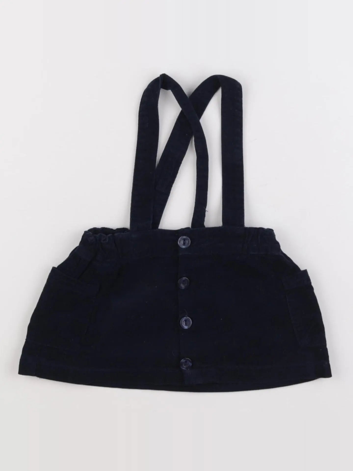 Vertbaudet - jupe bleu - 9 mois