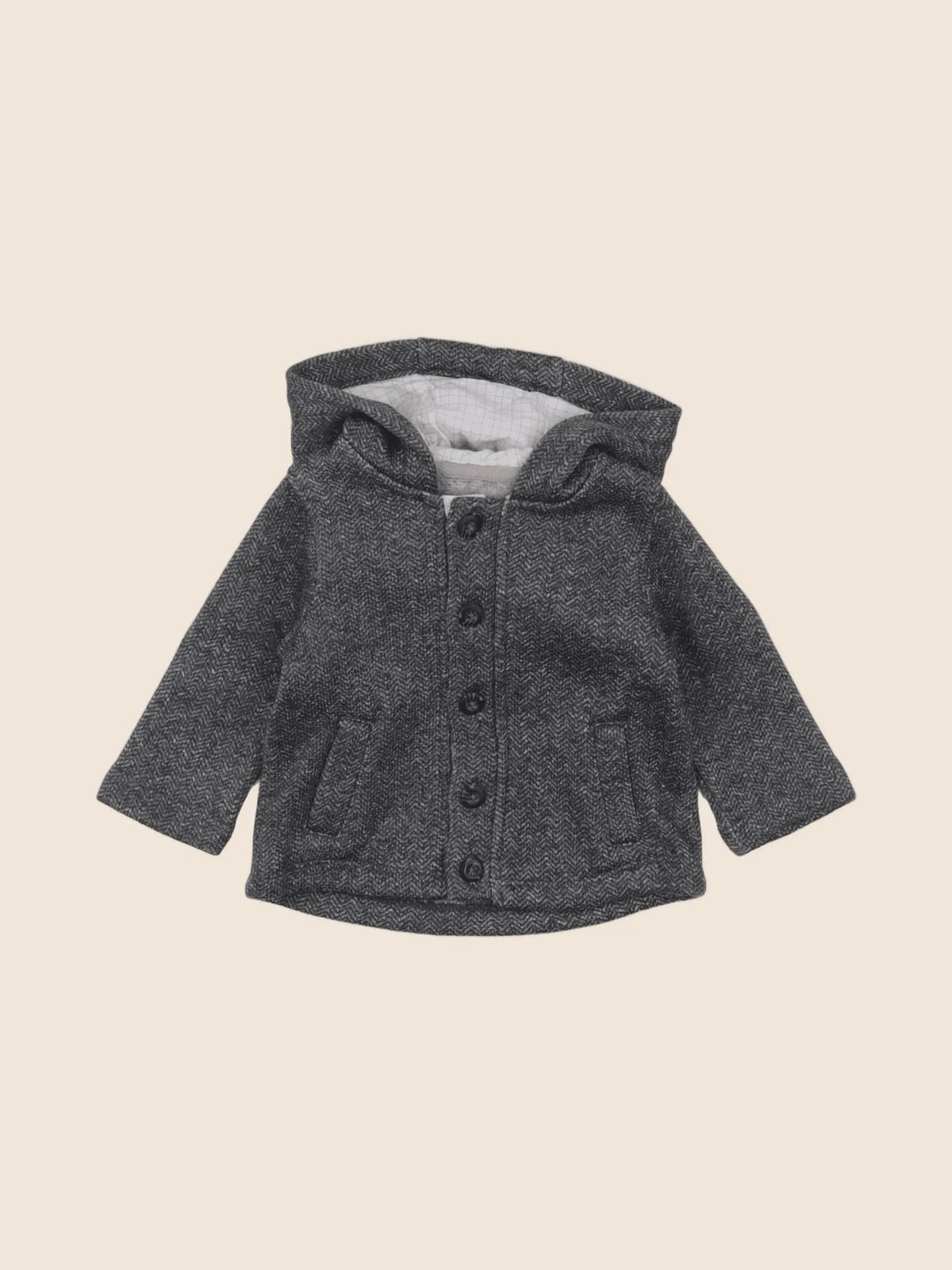 Natalys - veste gris - 6 mois