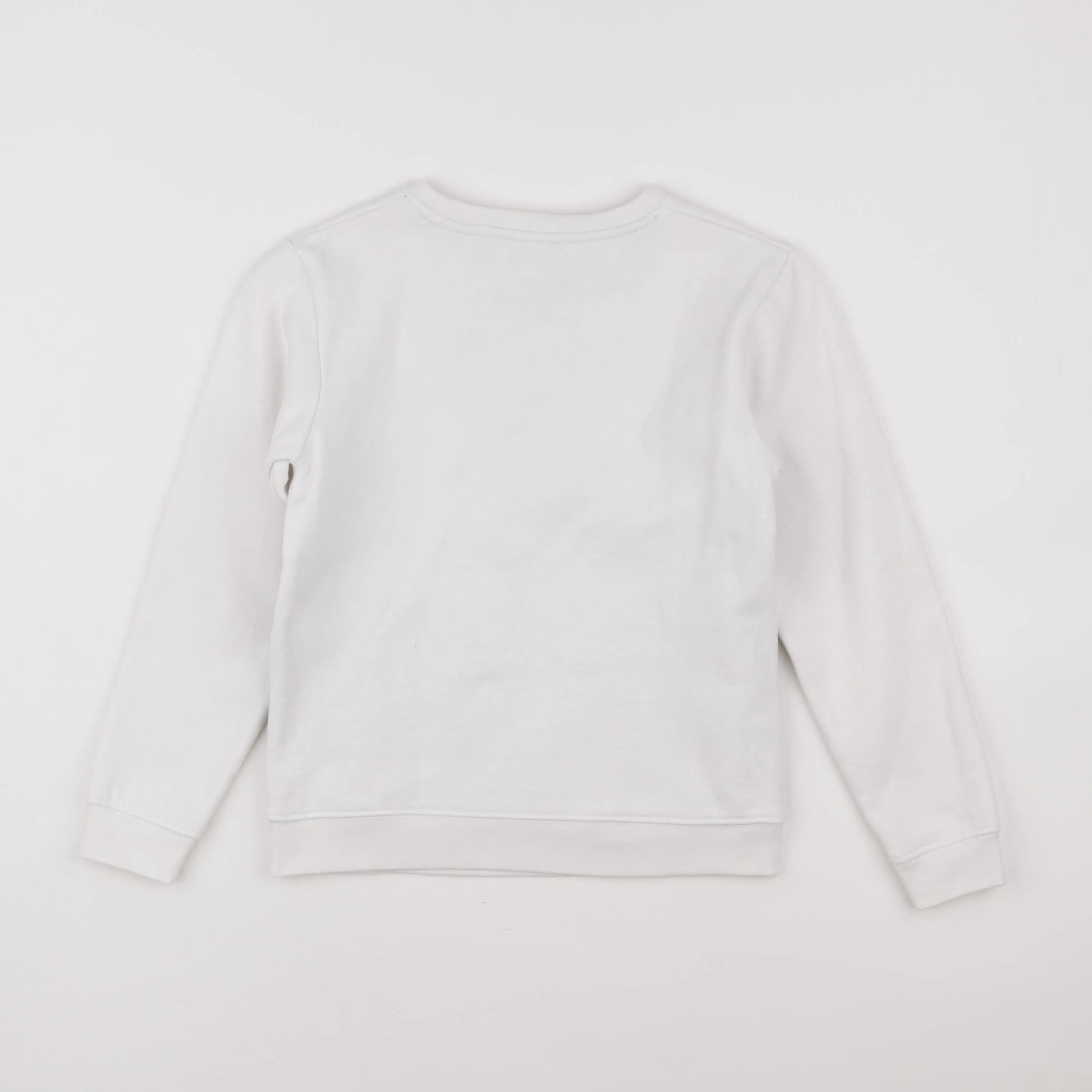 Vertbaudet - sweat blanc - 10 ans