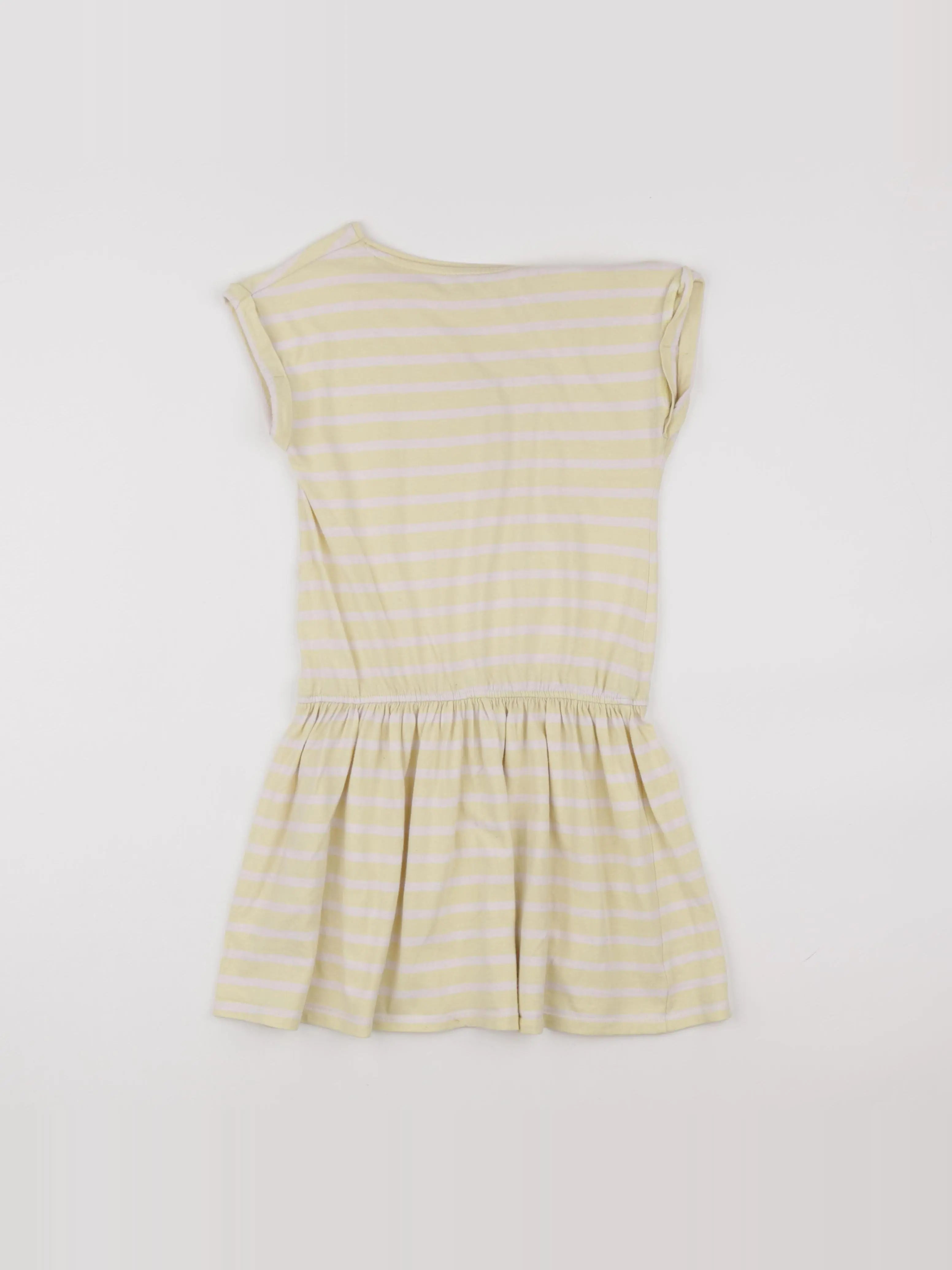 Vertbaudet - robe jaune - 8 ans