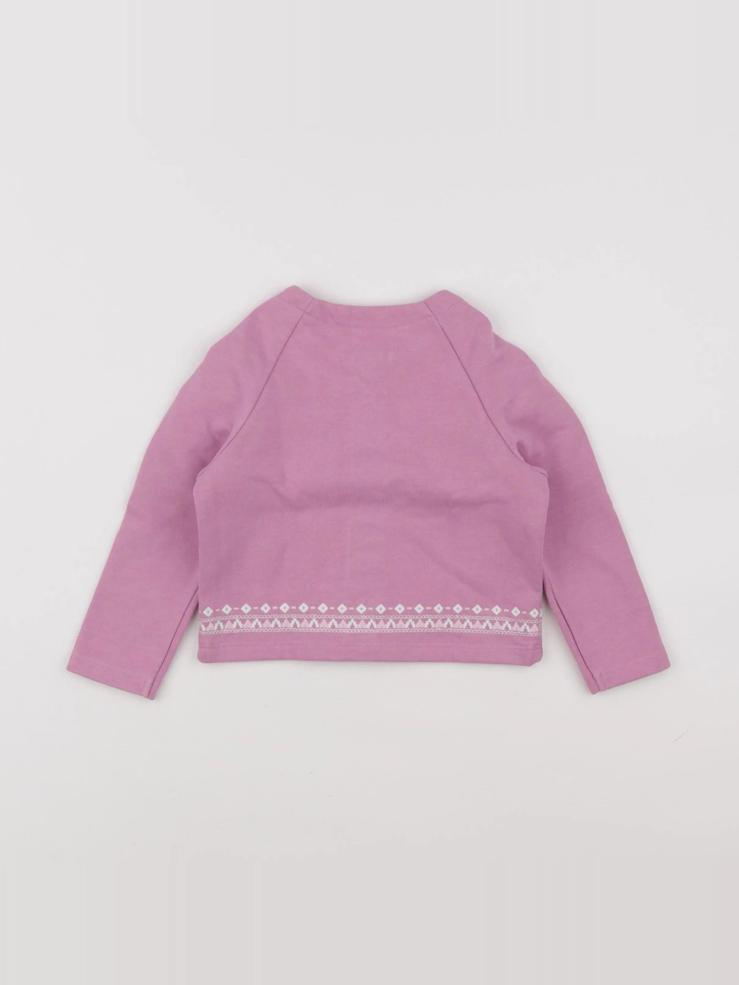 IKKS - sweat rose - 2 ans