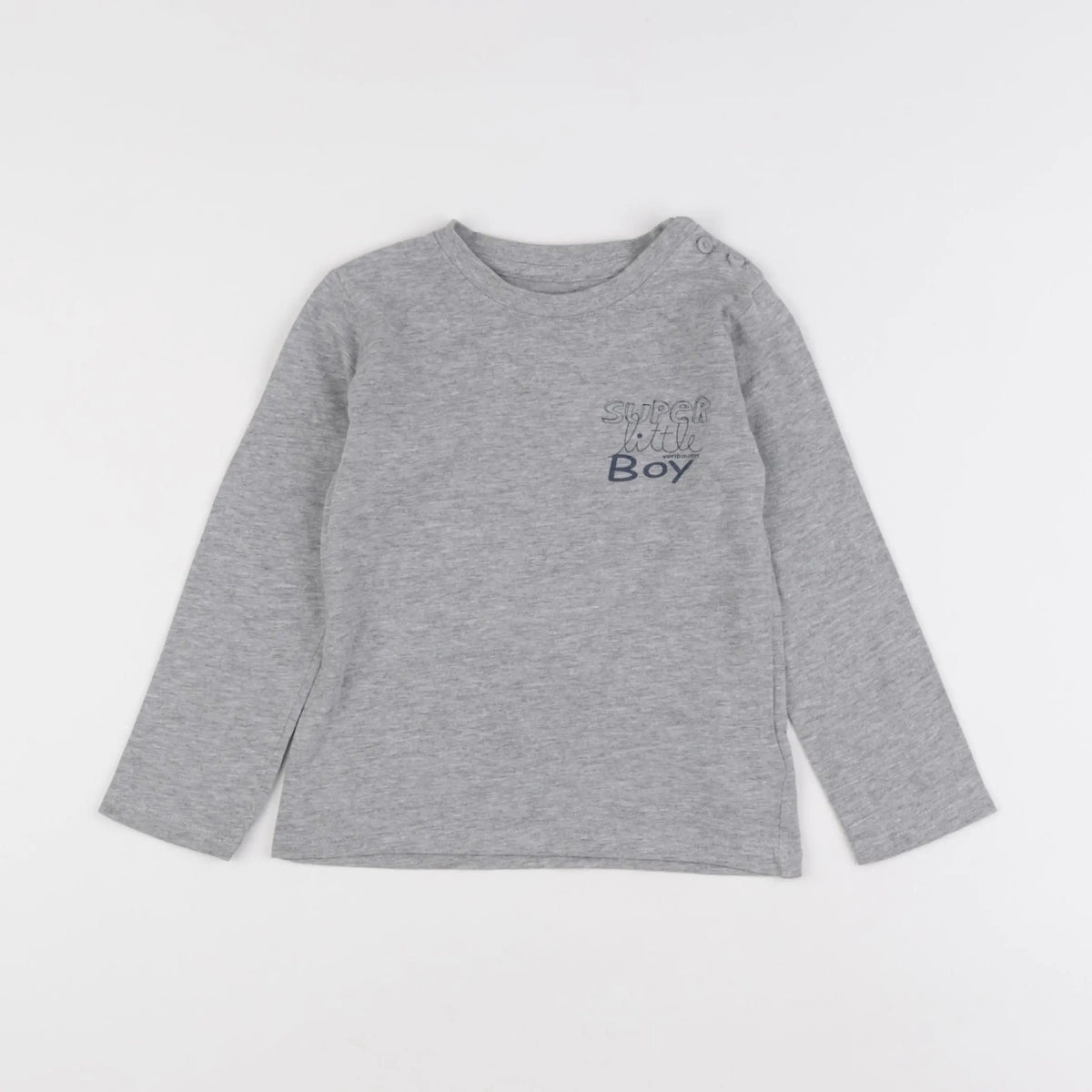 Vertbaudet - tee-shirt gris - 3 ans