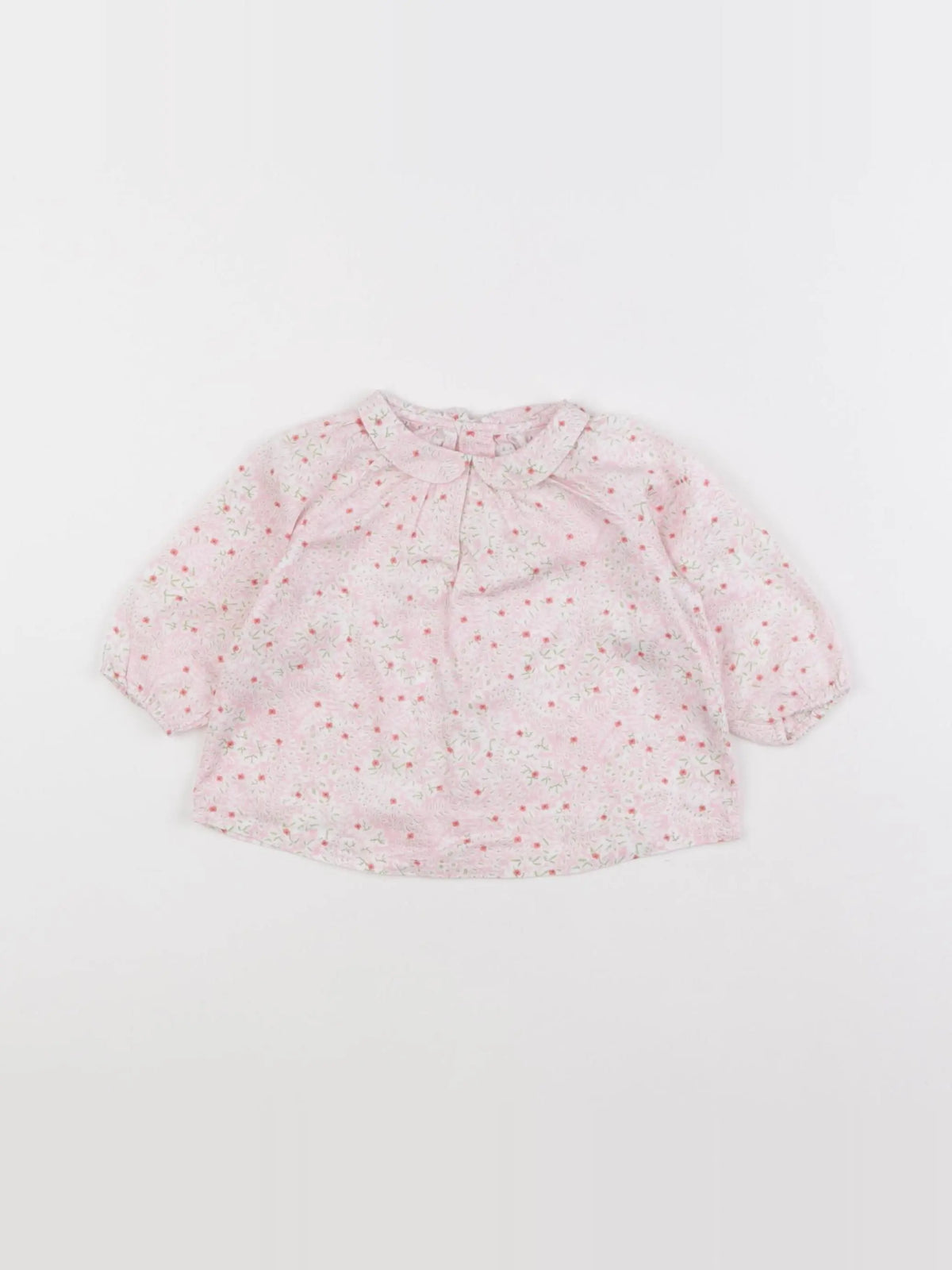 Boutchou - blouse rose - 6 mois
