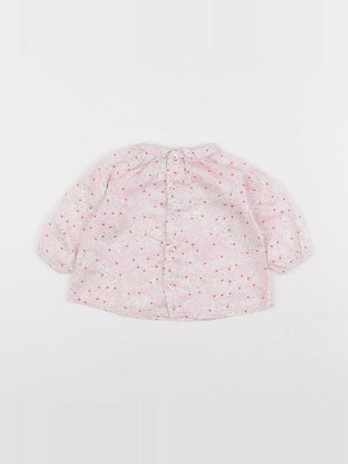 Boutchou - blouse rose - 6 mois