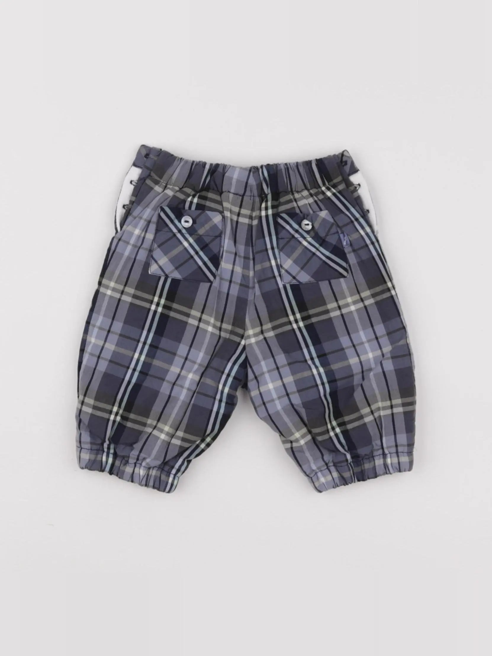 Jacadi - pantalon doublé bleu - 3 mois