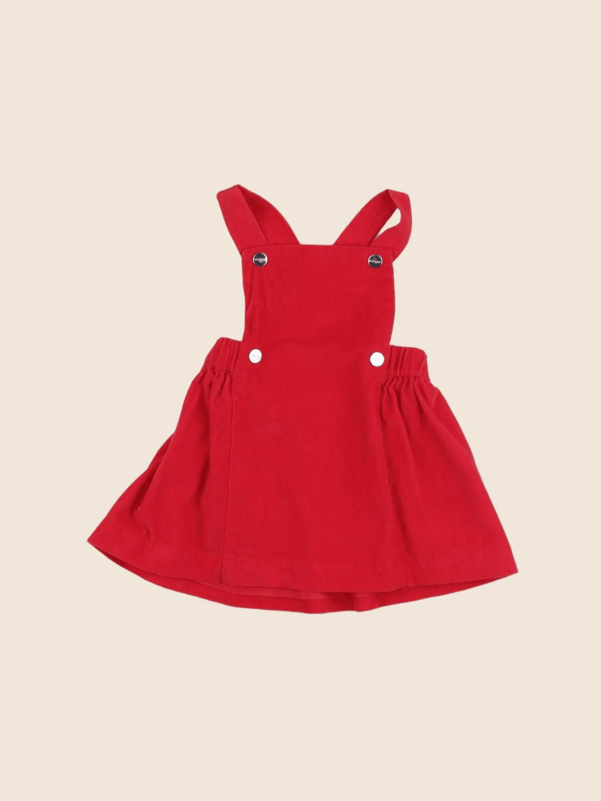 Jacadi - robe rouge - 12 mois