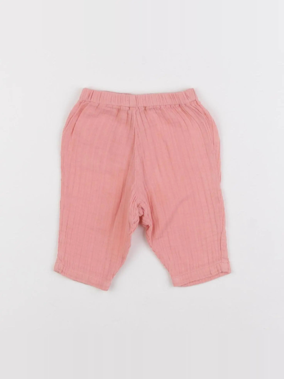 Bonton - pantalon rose - 3 mois