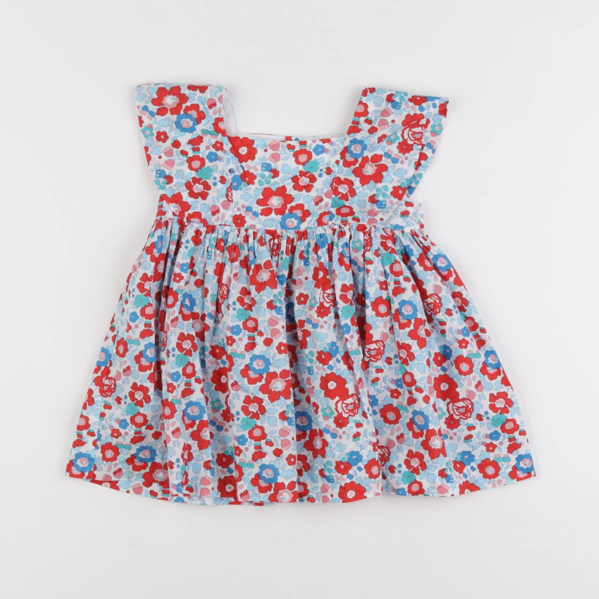 Jacadi - robe liberty multicolore - 12 mois