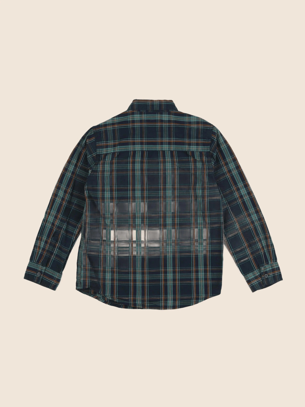 Vertbaudet - chemise vert - 10 ans