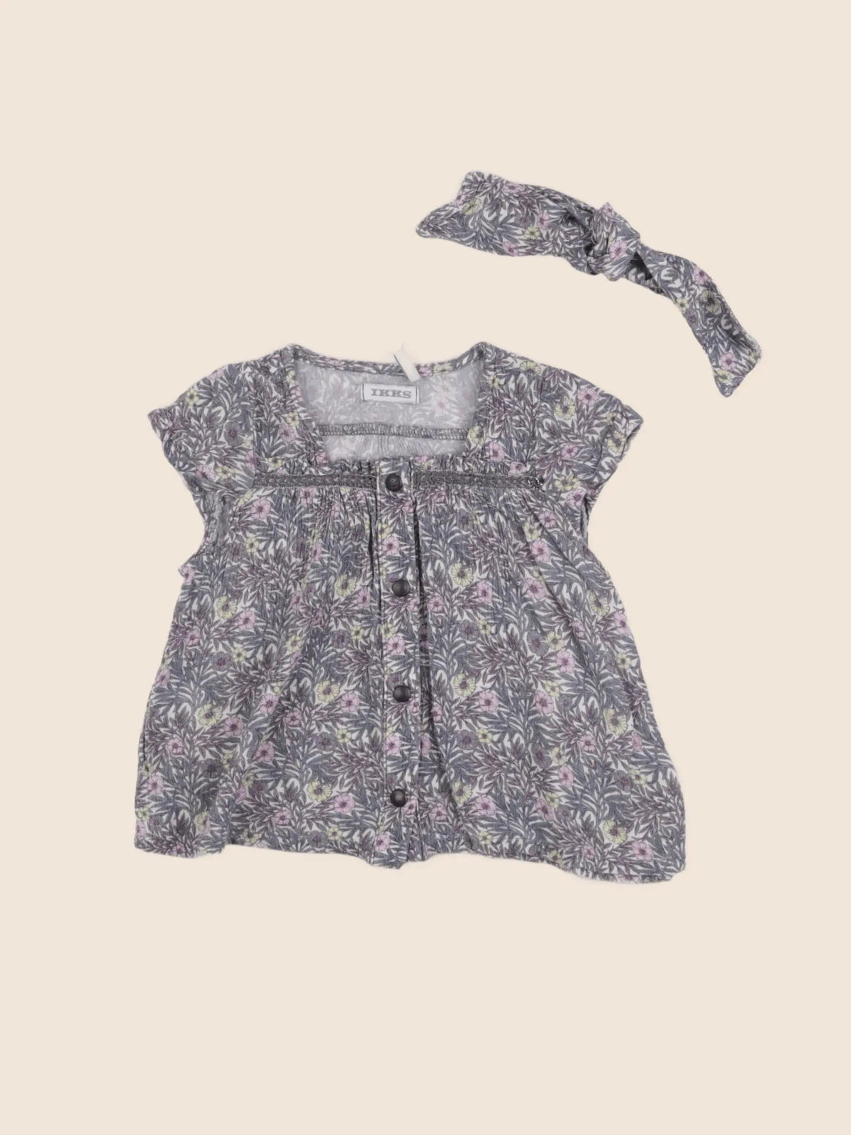 IKKS - blouse multicolore - 6 mois