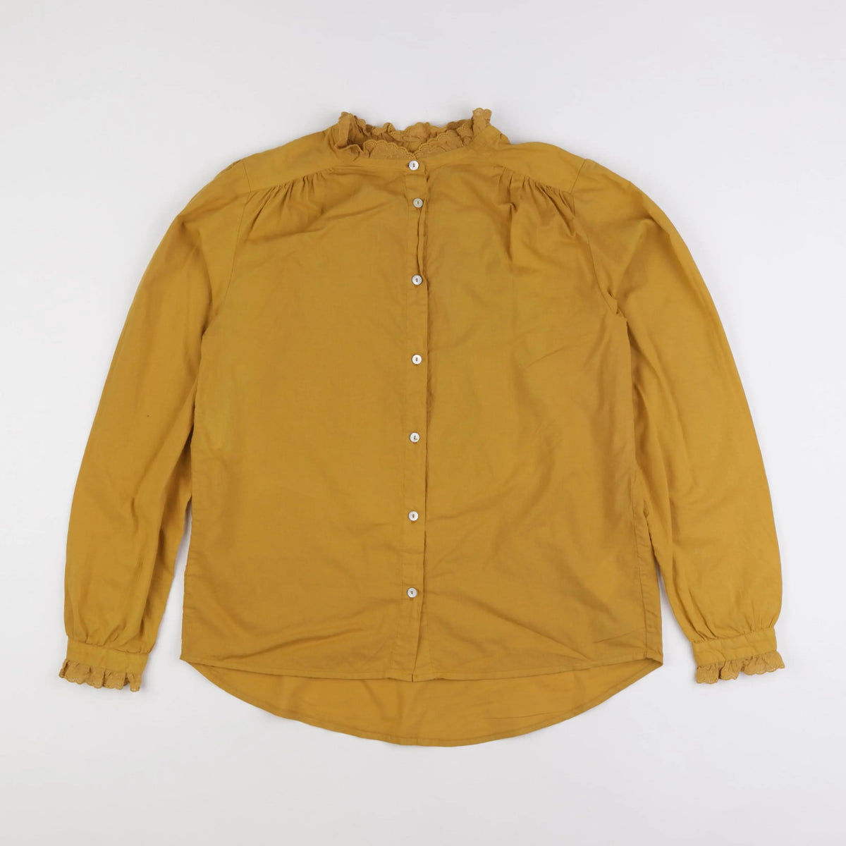 Bonton - blouse jaune - 14/16 ans