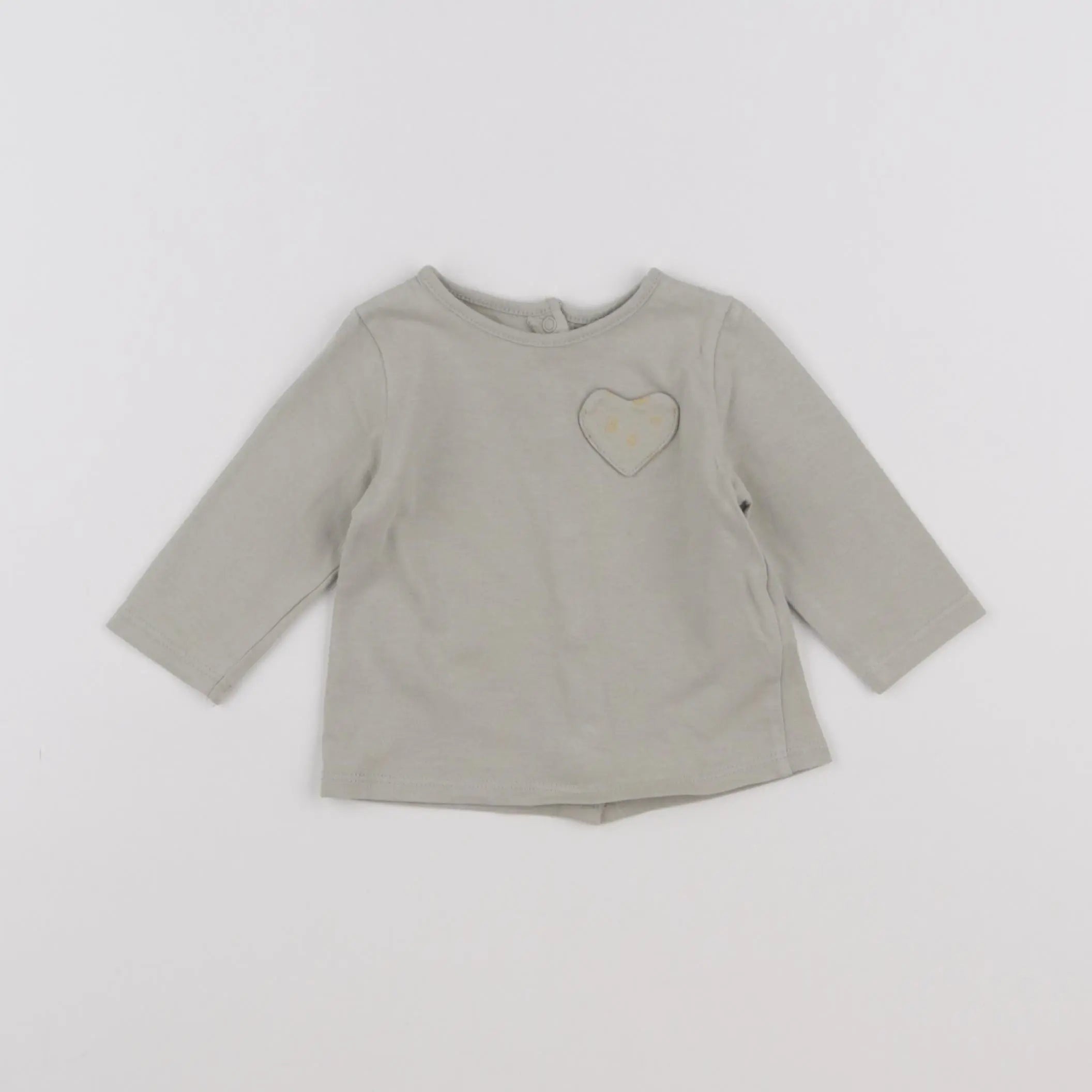 Vertbaudet - tee-shirt vert - 3 mois