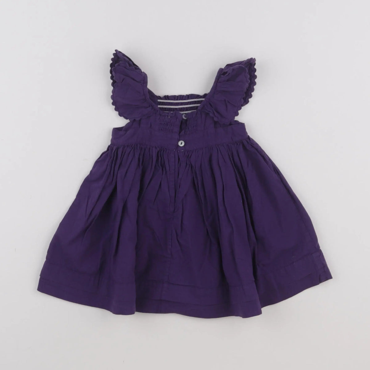 Bonton - robe violet - 6 mois