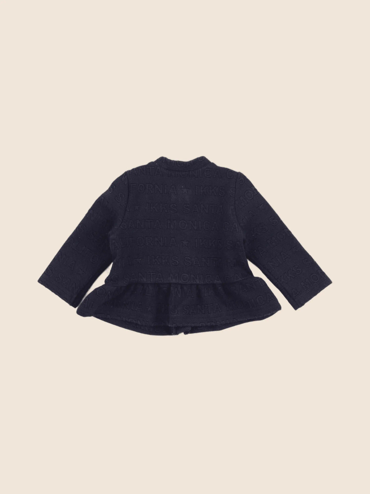 IKKS - sweat bleu - 6 mois