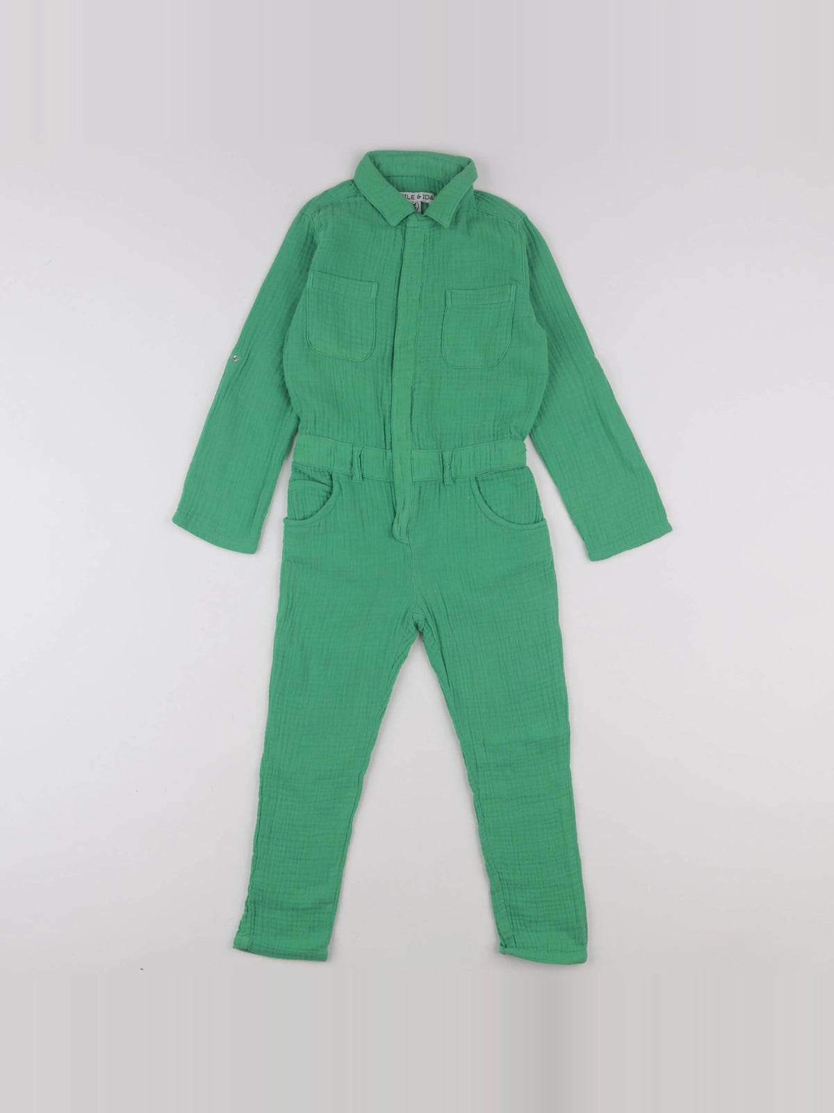 Emile et Ida - combinaison vert - 4 ans