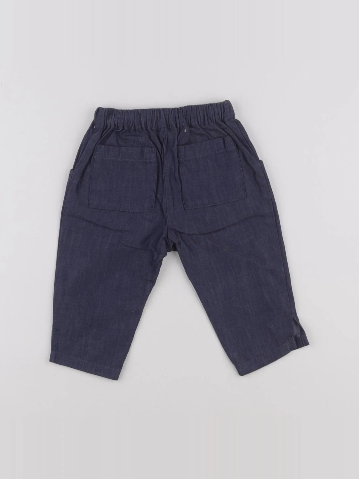 Jacadi - pantalon bleu - 12 mois