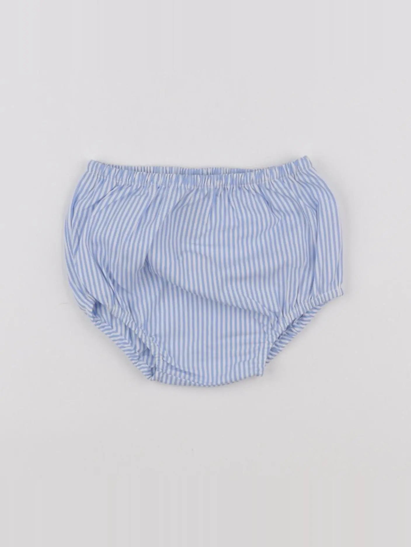 Jacadi - bloomer blanc, bleu - 6 mois