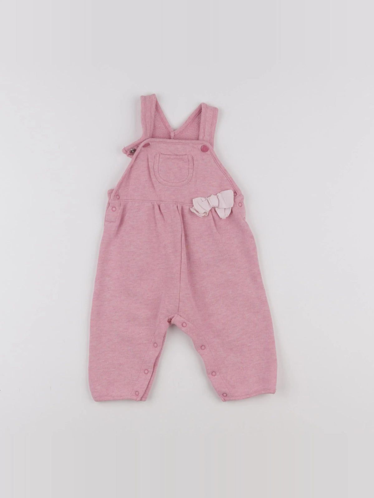 Petit Bateau - salopette rose - 6 mois
