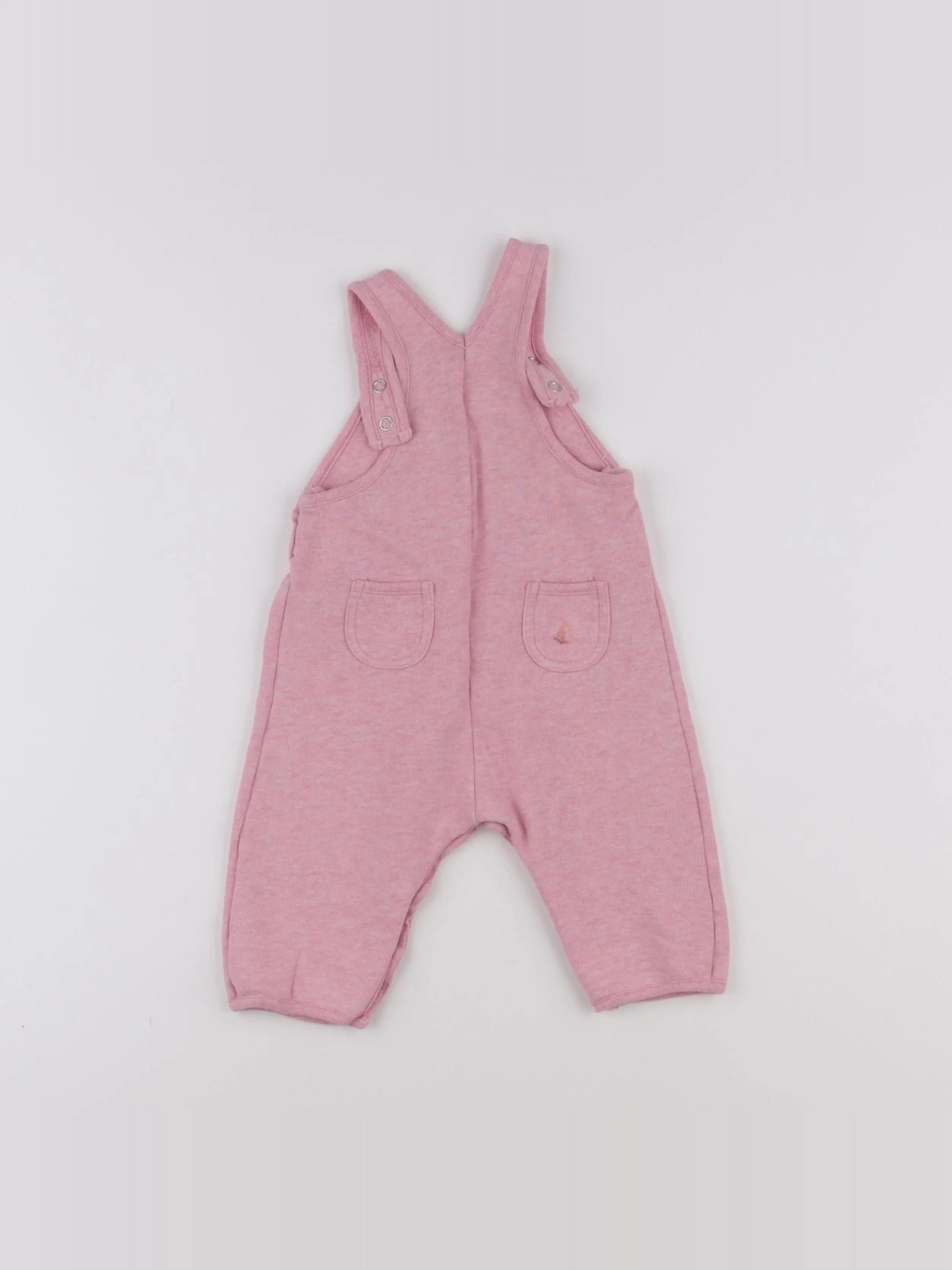 Petit Bateau - salopette rose - 6 mois