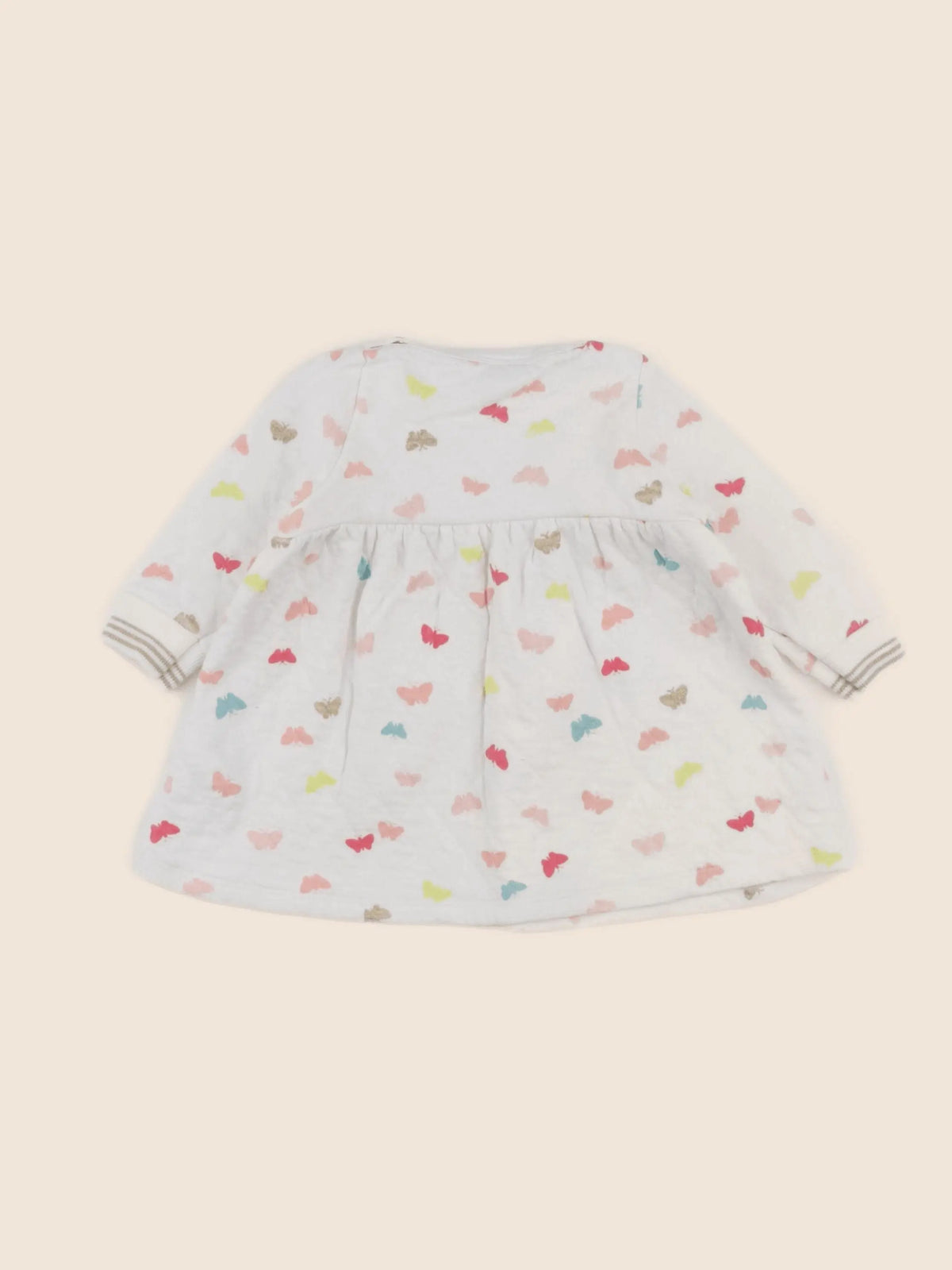 Petit Bateau - robe multicolore - 6 mois