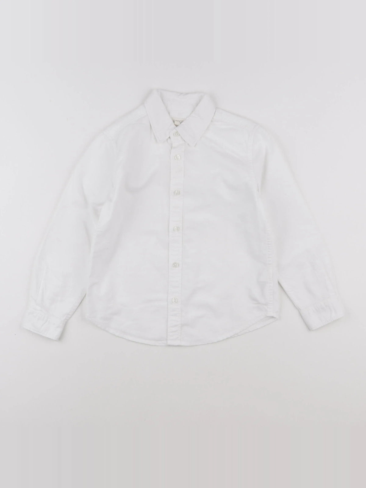 Gocco - chemise blanc - 5/6 ans