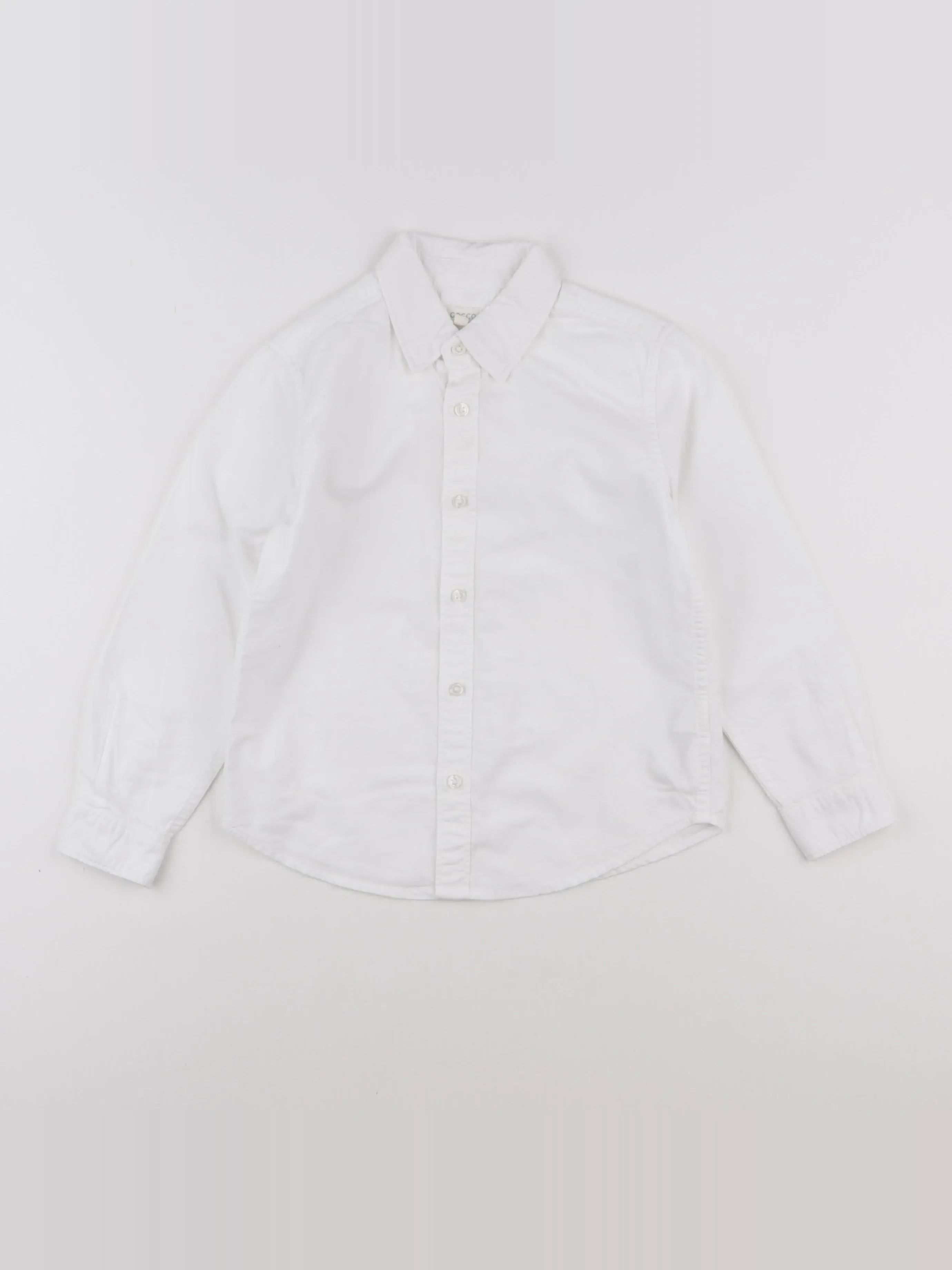 Gocco - chemise blanc - 5/6 ans