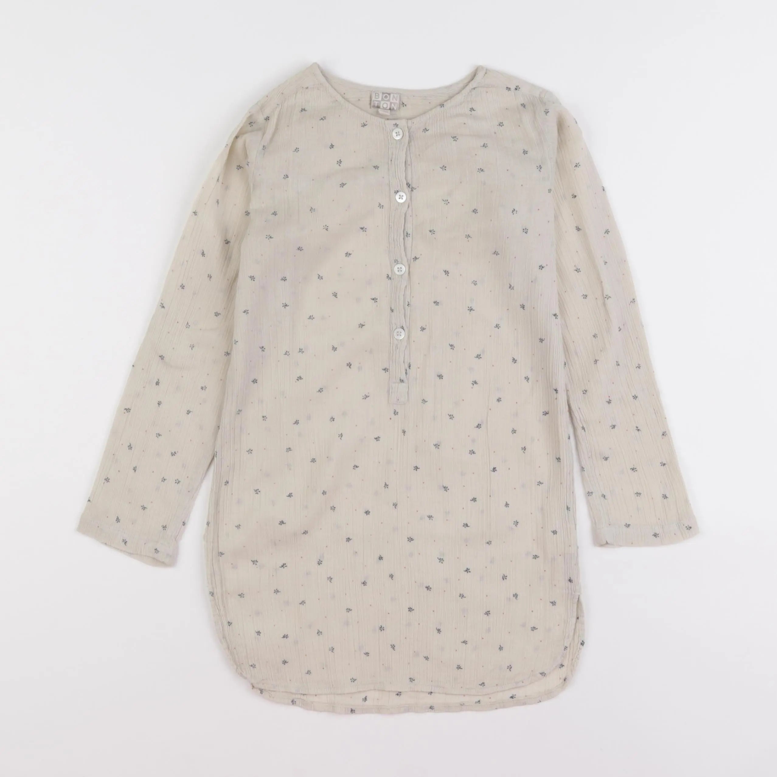 Bonton - chemise beige - 6 ans