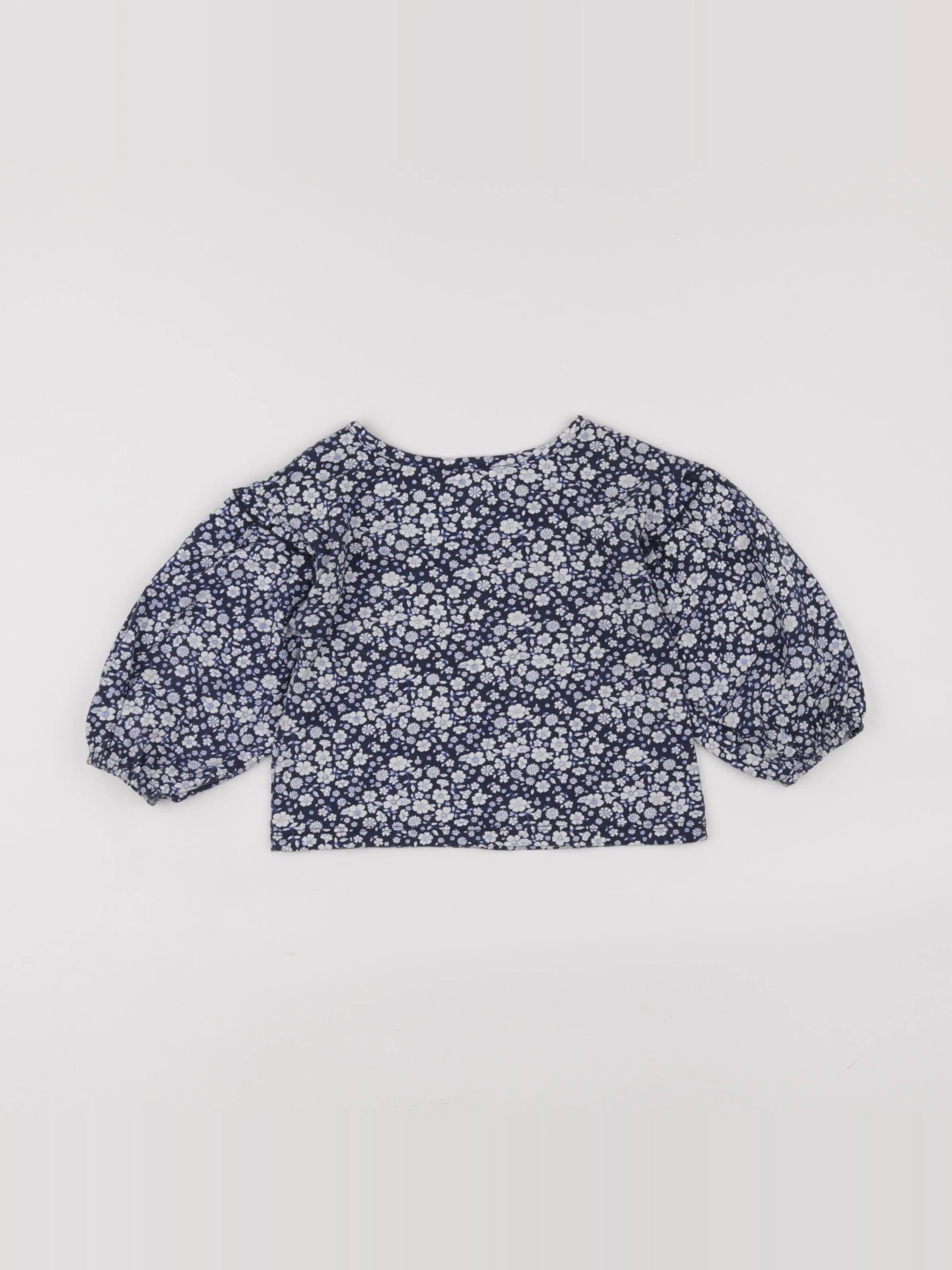 GAP - tee-shirt blanc, bleu - 18/24 mois