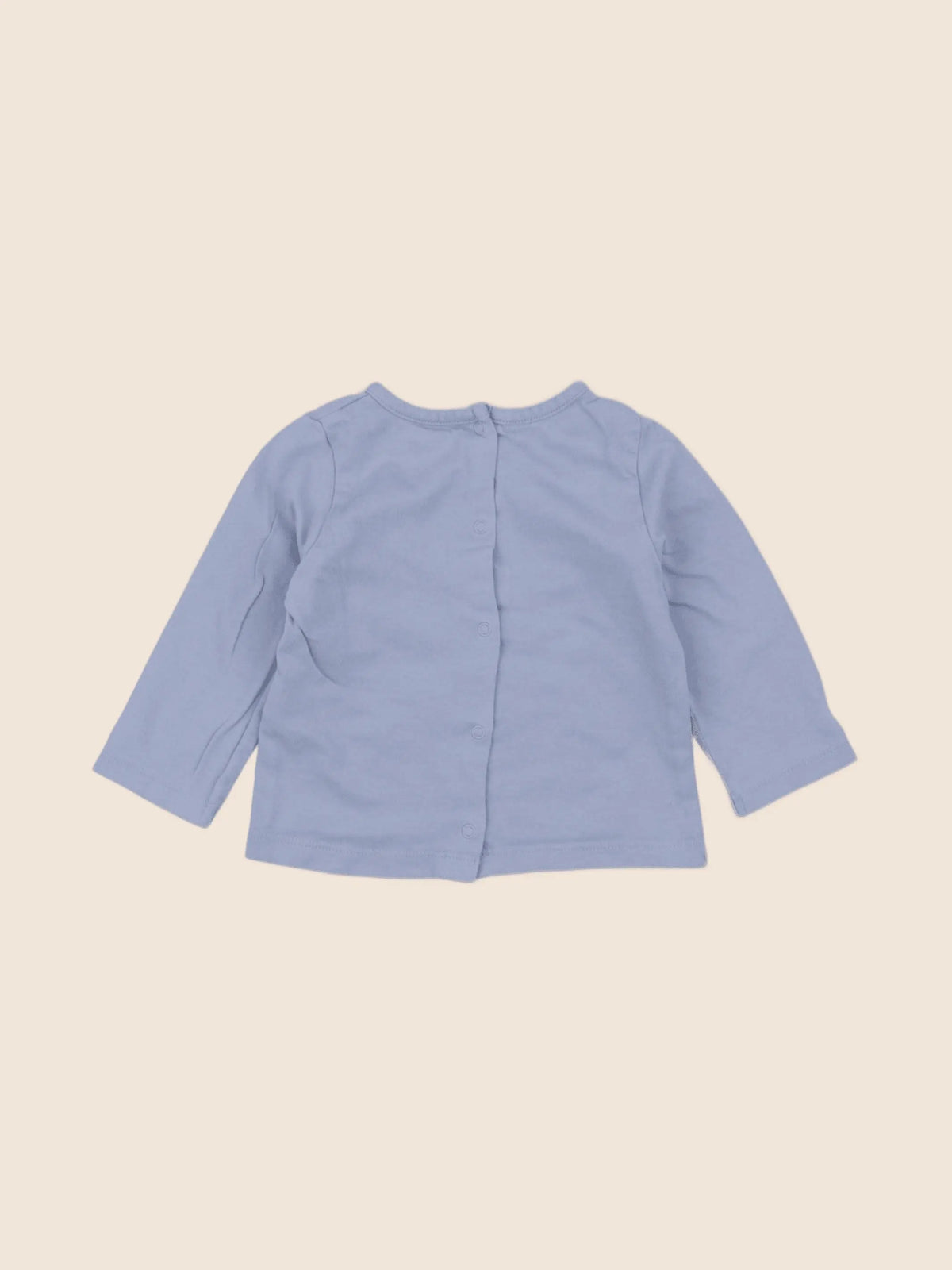 Vertbaudet - tee-shirt bleu - 9 mois