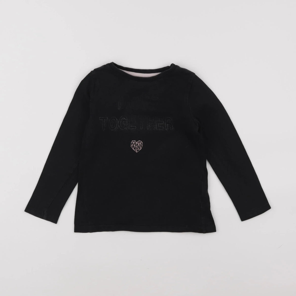 Vertbaudet - tee-shirt bleu - 4 ans