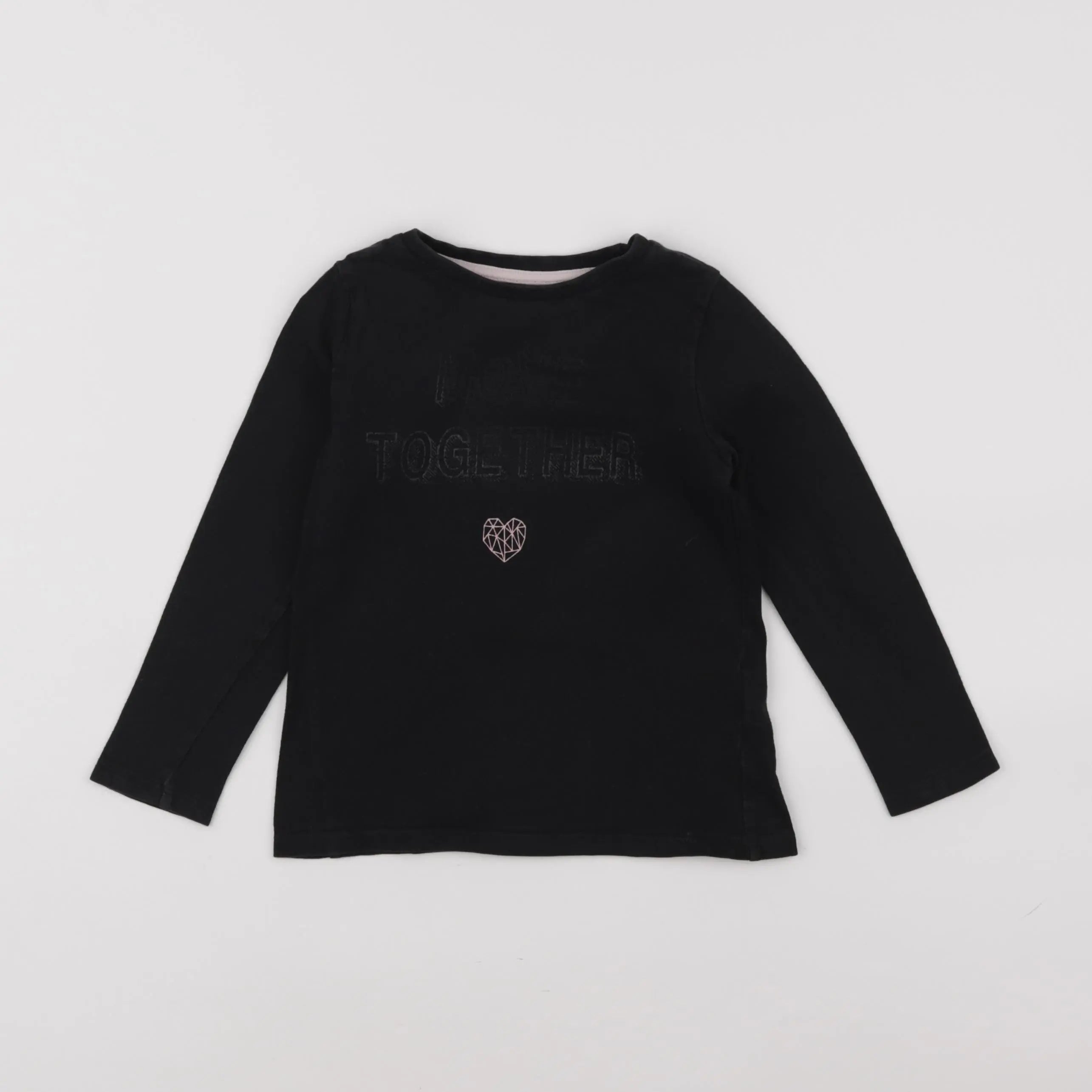 Vertbaudet - tee-shirt bleu - 4 ans