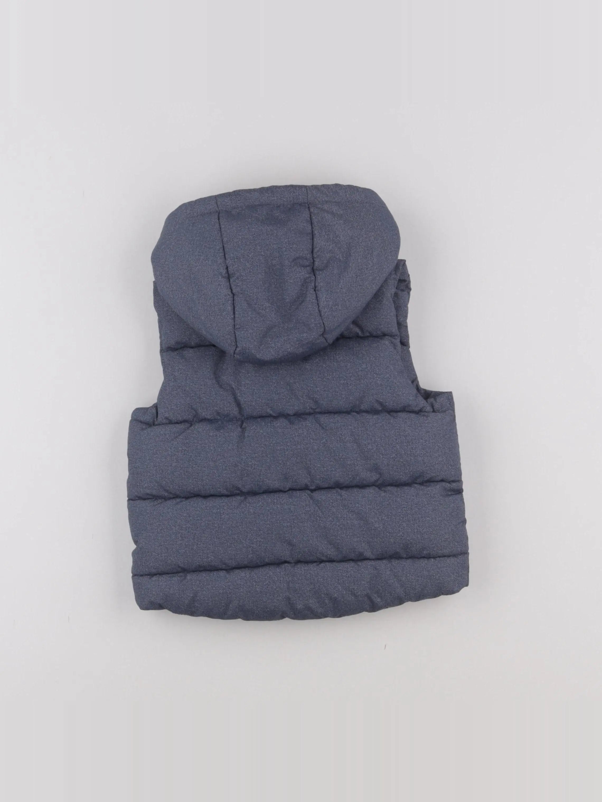 H&M - doudoune bleu - 9/12 mois