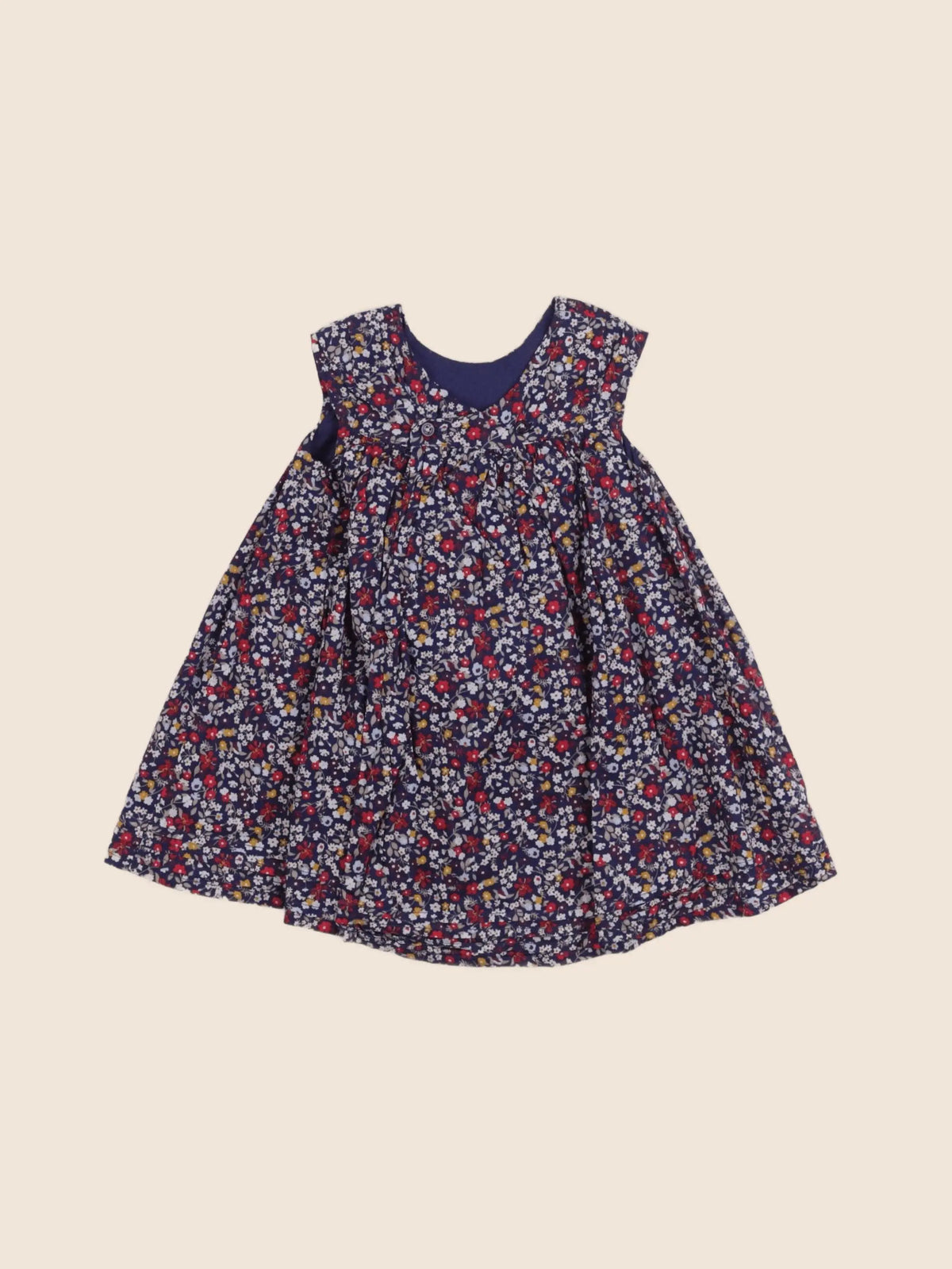 Boutchou - robe multicolore - 6 mois