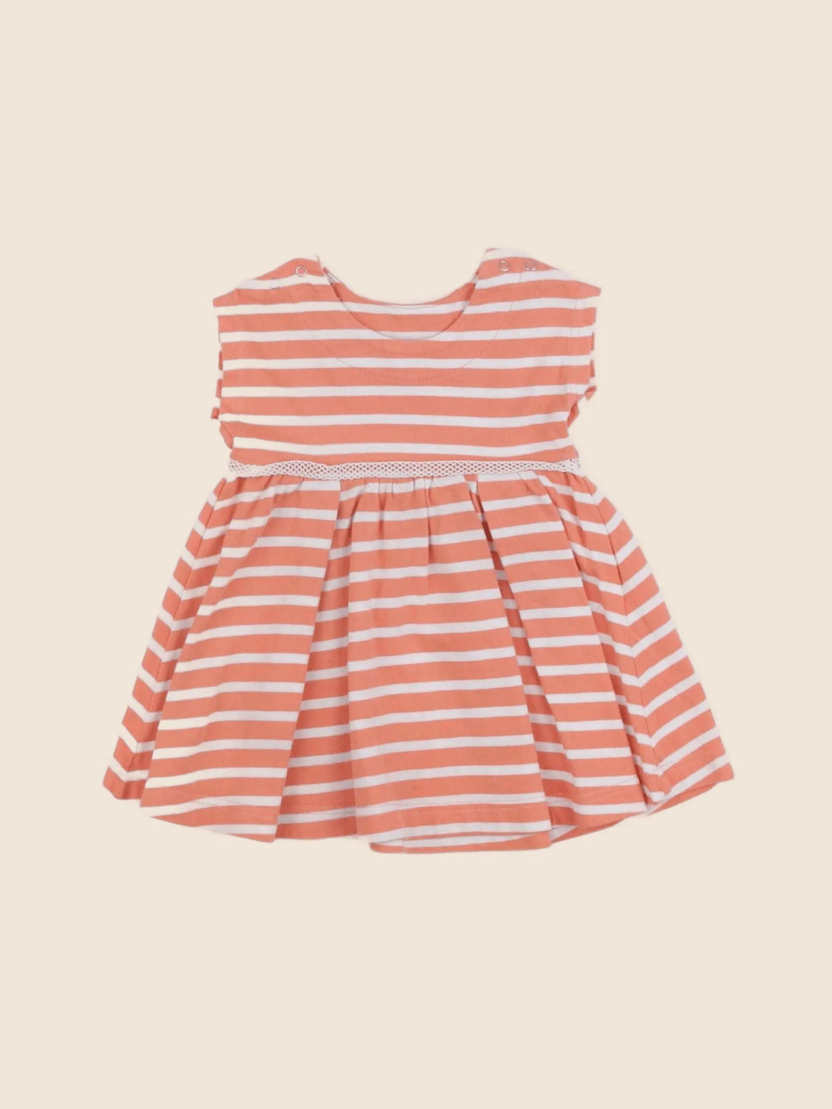 Armor Lux - robe orange - 6 mois