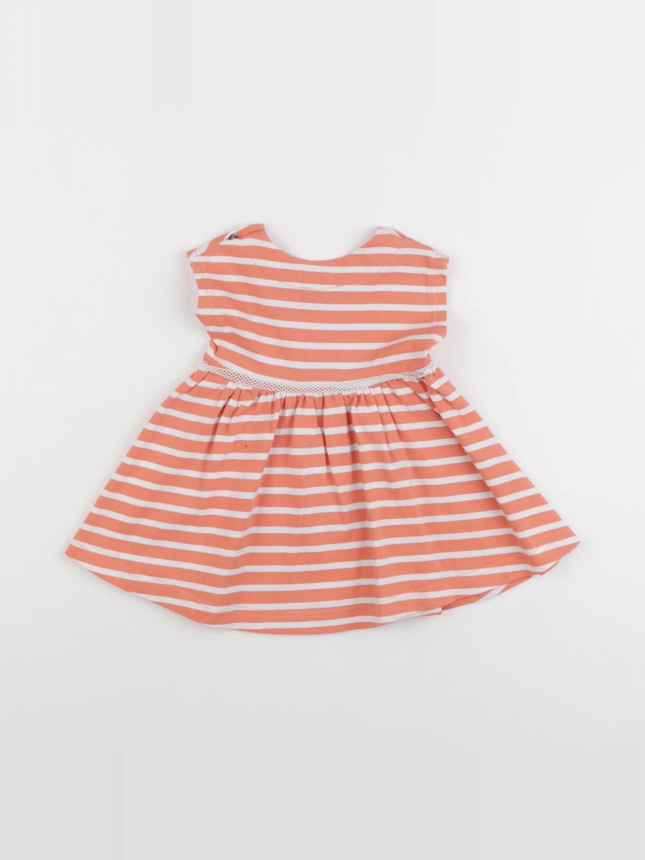 Armor Lux - robe orange - 6 mois