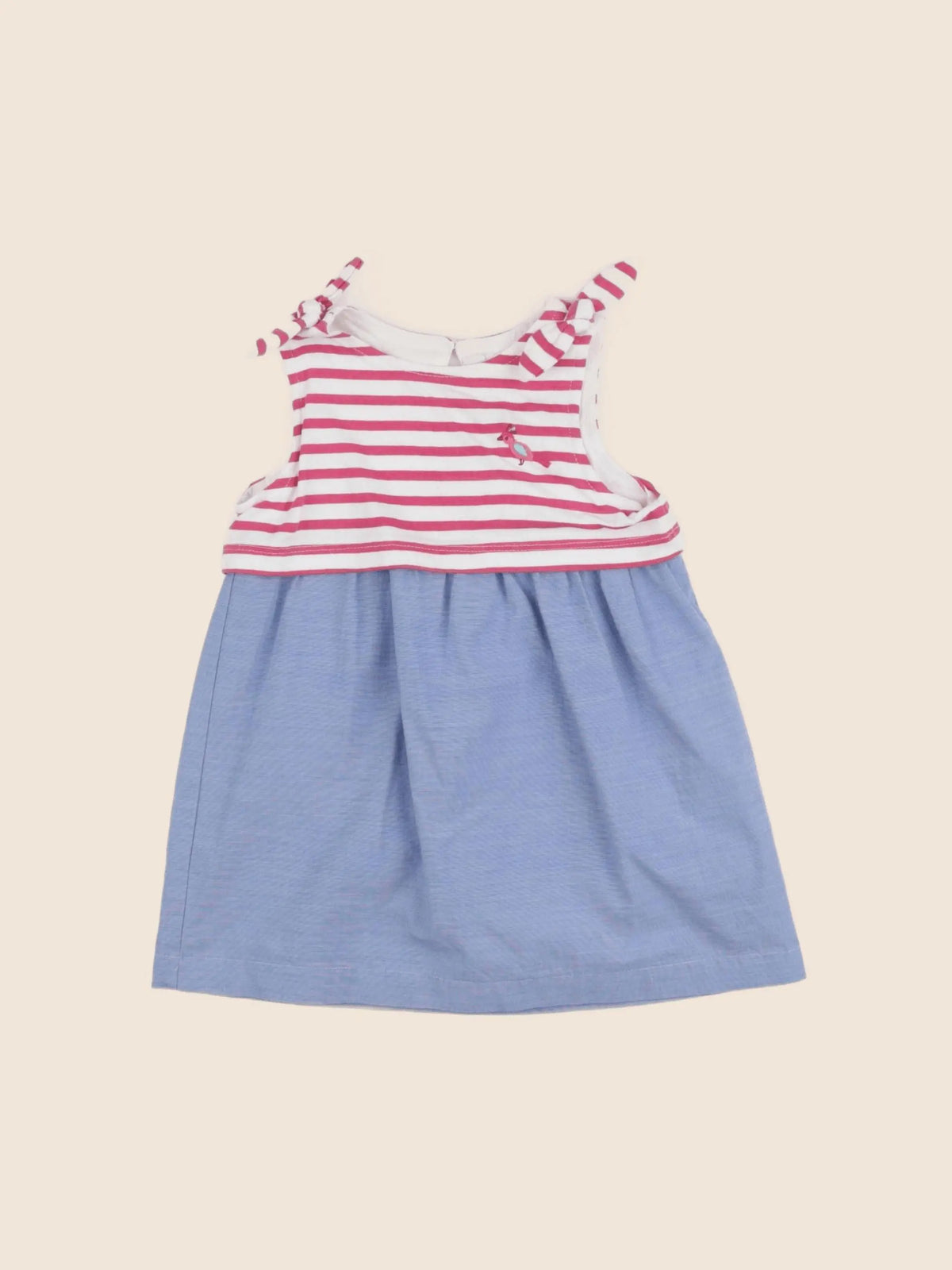 Cadet Rousselle - robe bleu - 12 mois