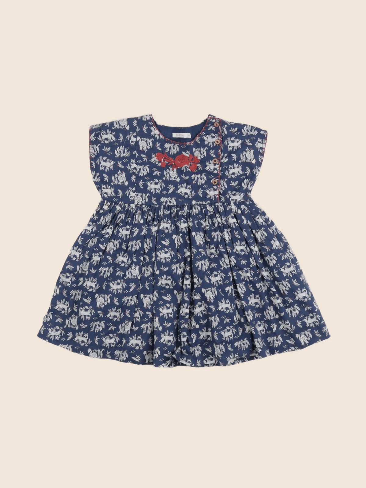Boutchou - robe bleu - 18 mois