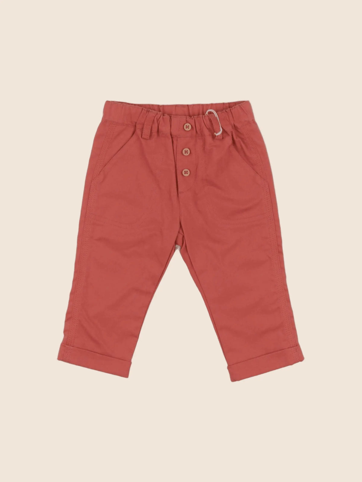 Boutchou - pantalon orange - 6 mois