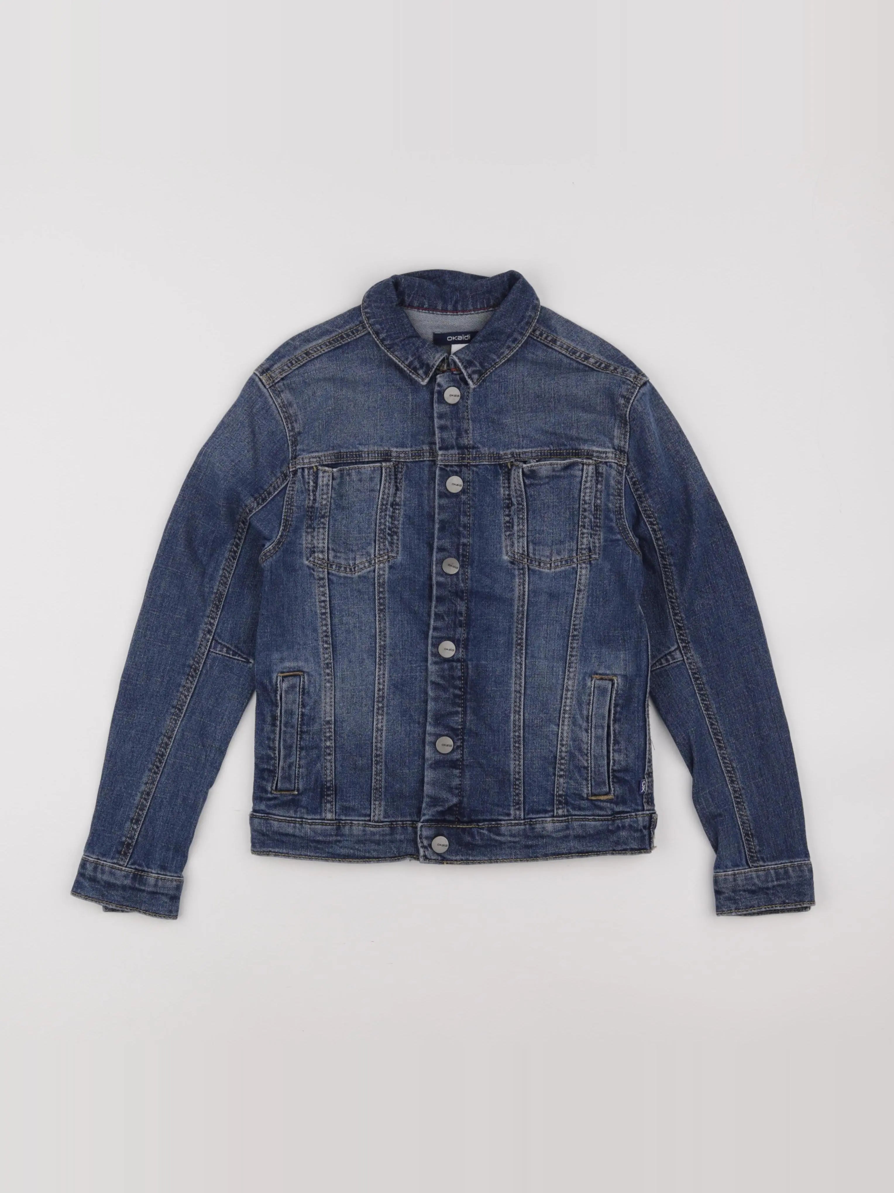 Okaidi - veste bleu - 8 ans