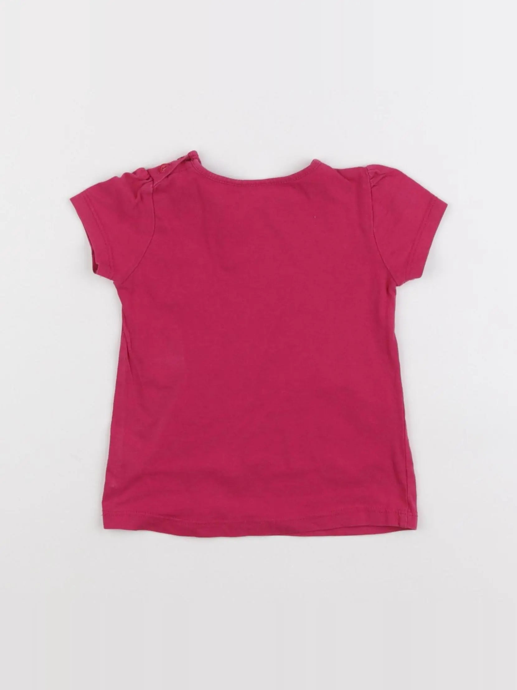 Boutchou - tee-shirt rose - 18 mois