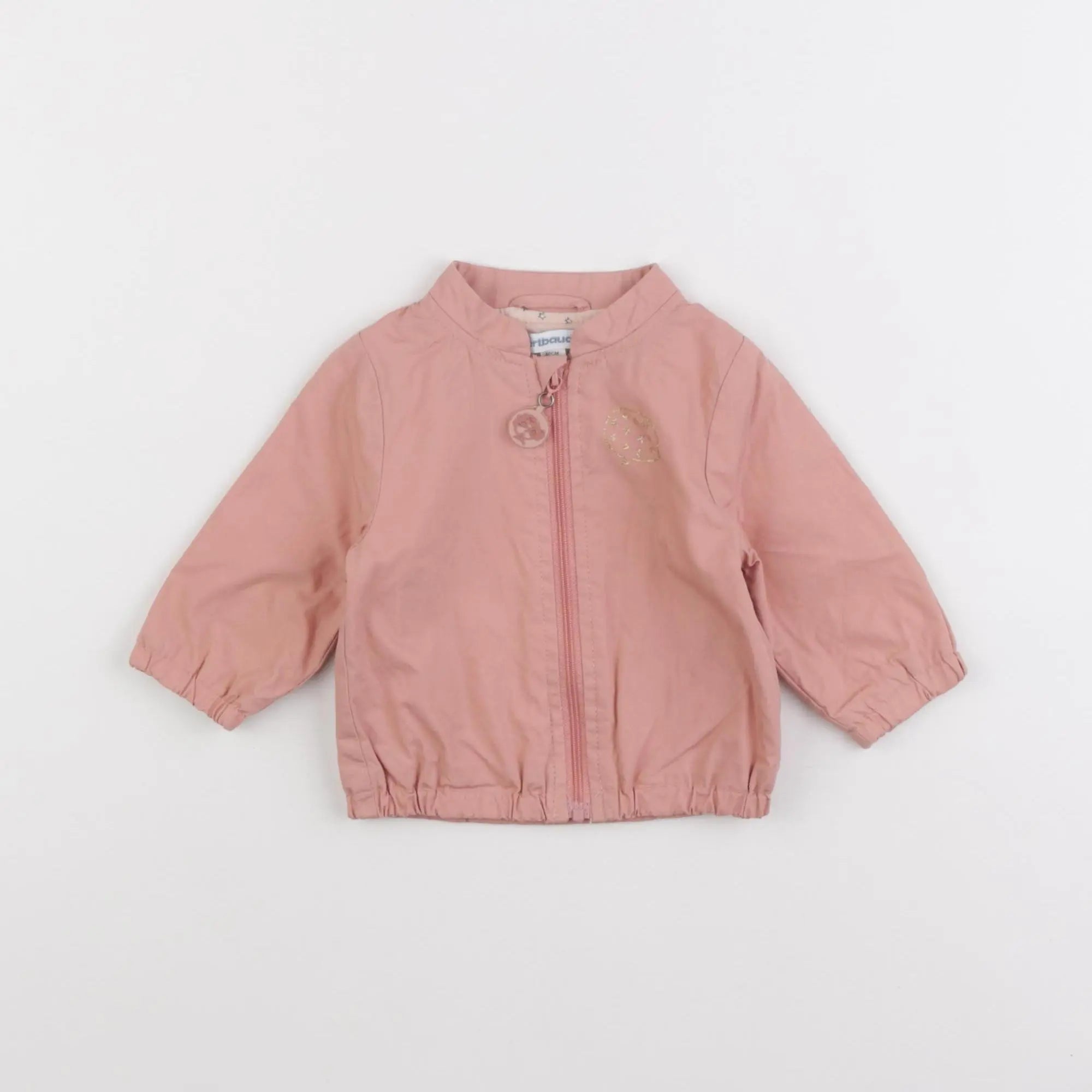 Vertbaudet - veste doublé rose - 3 mois
